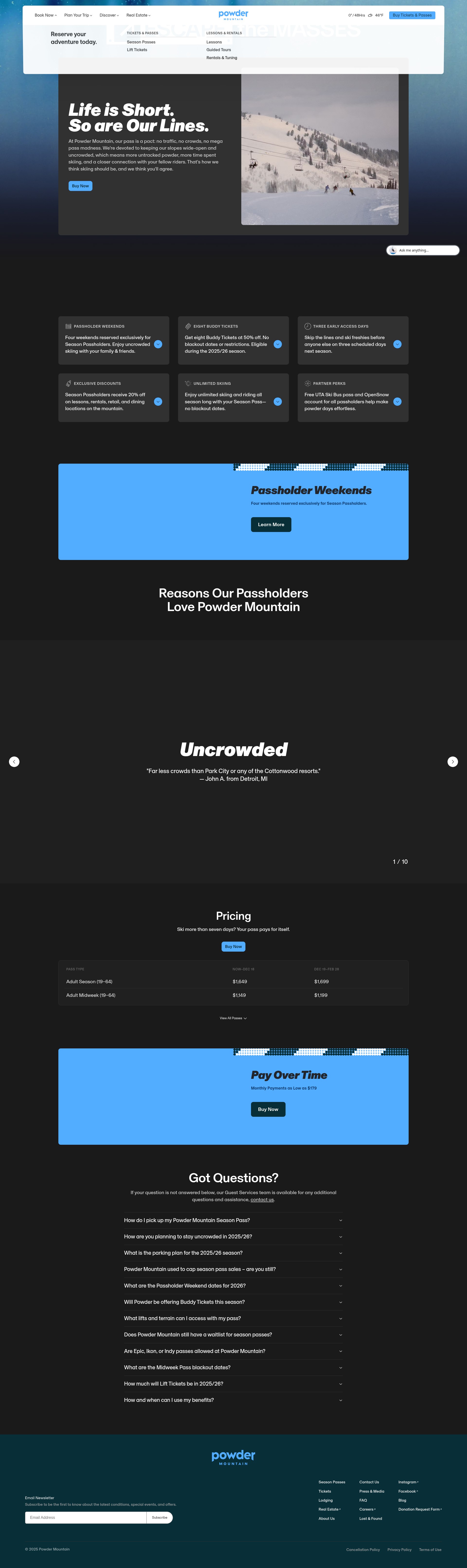 Landing Page