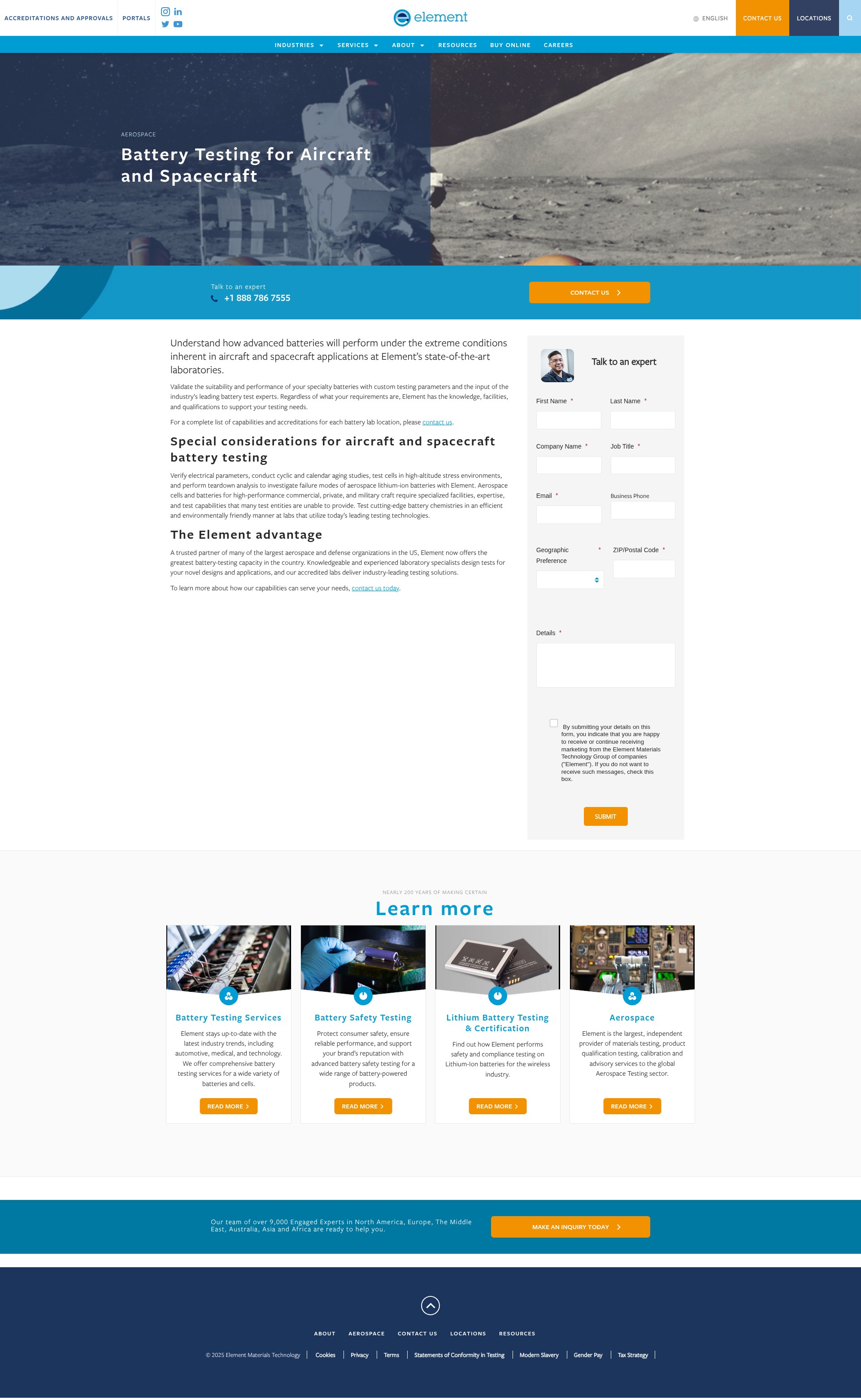 Landing Page