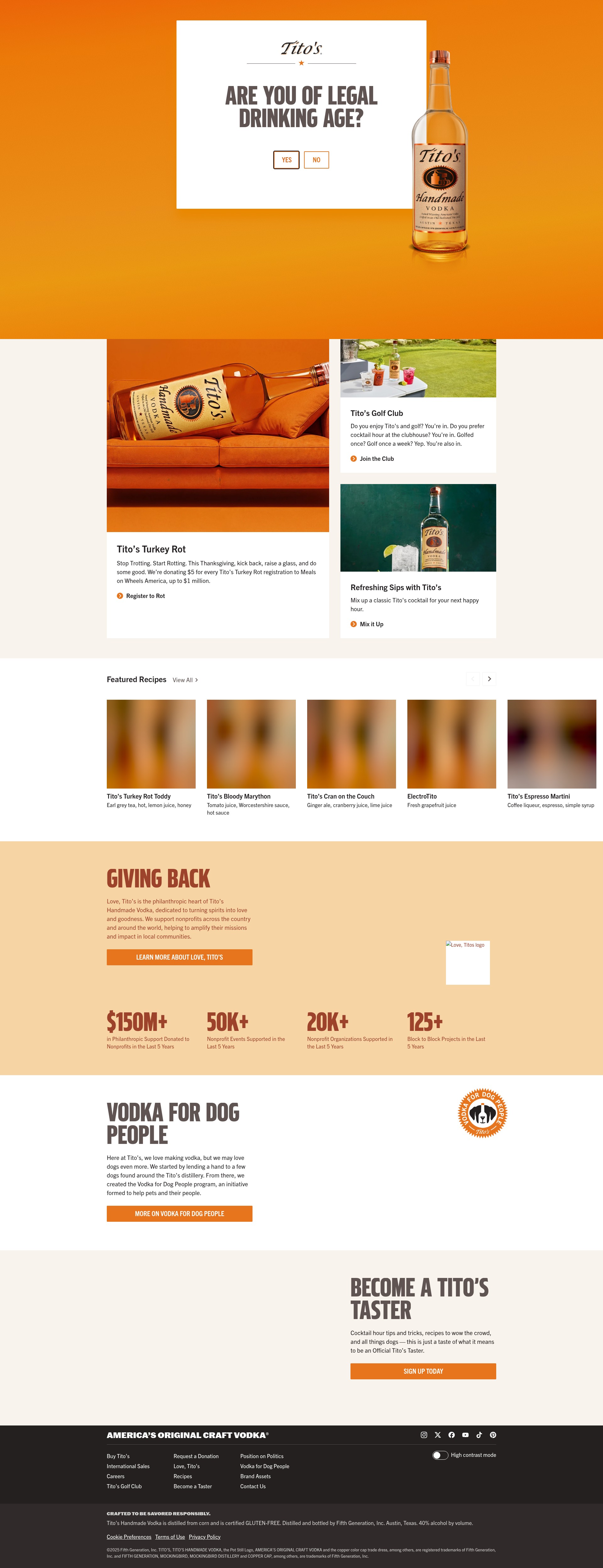 Landing Page