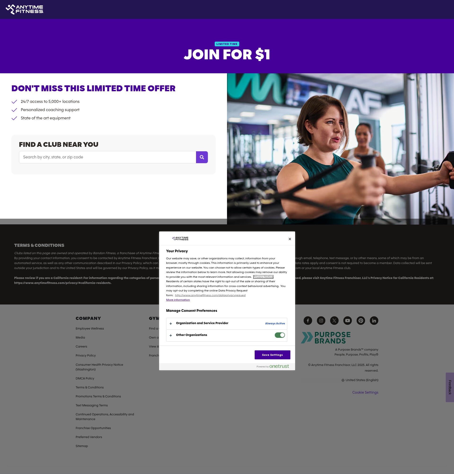 Landing Page