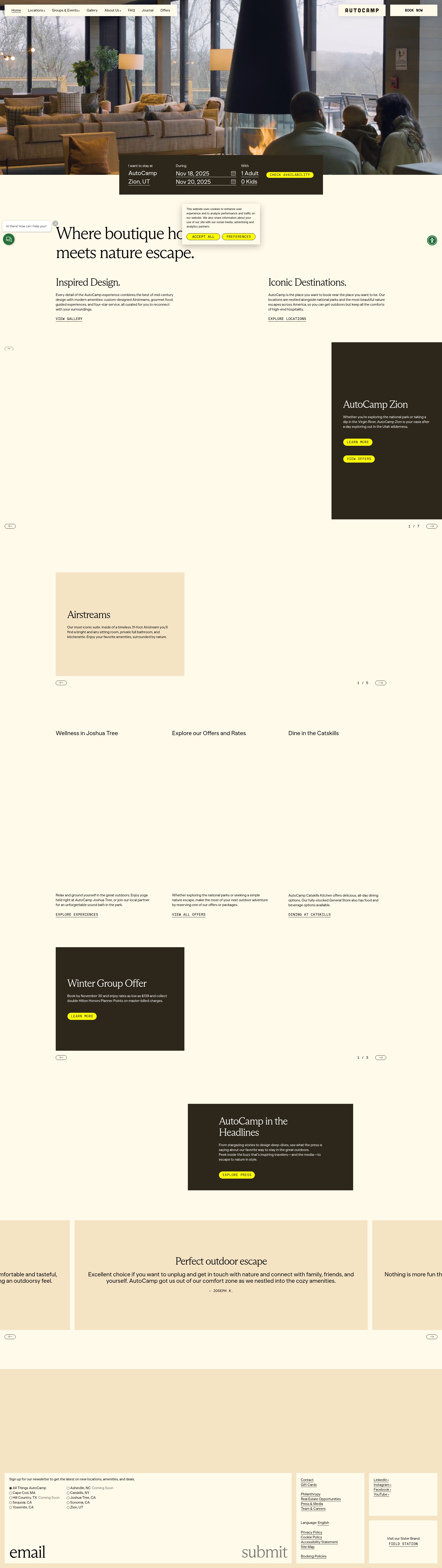 Landing Page