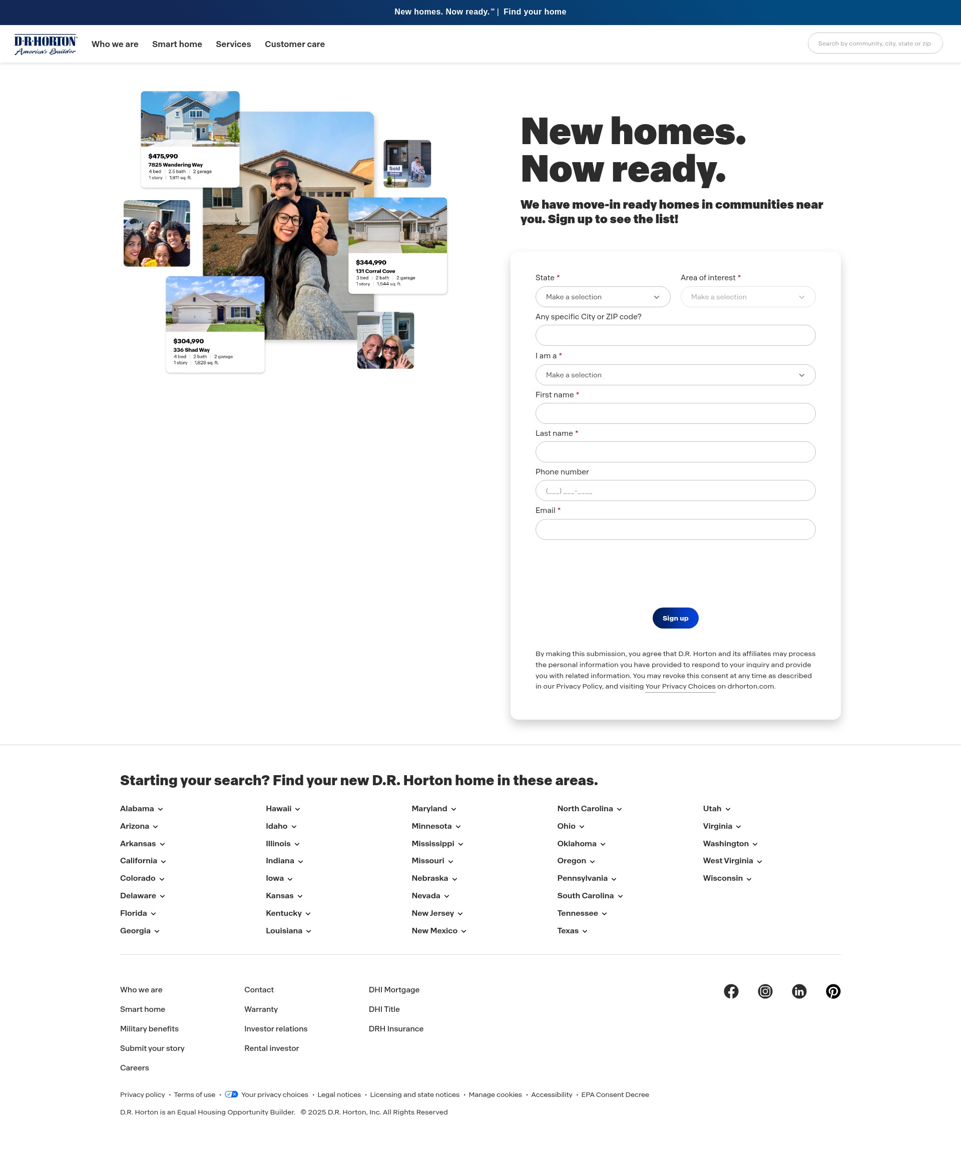 Landing Page