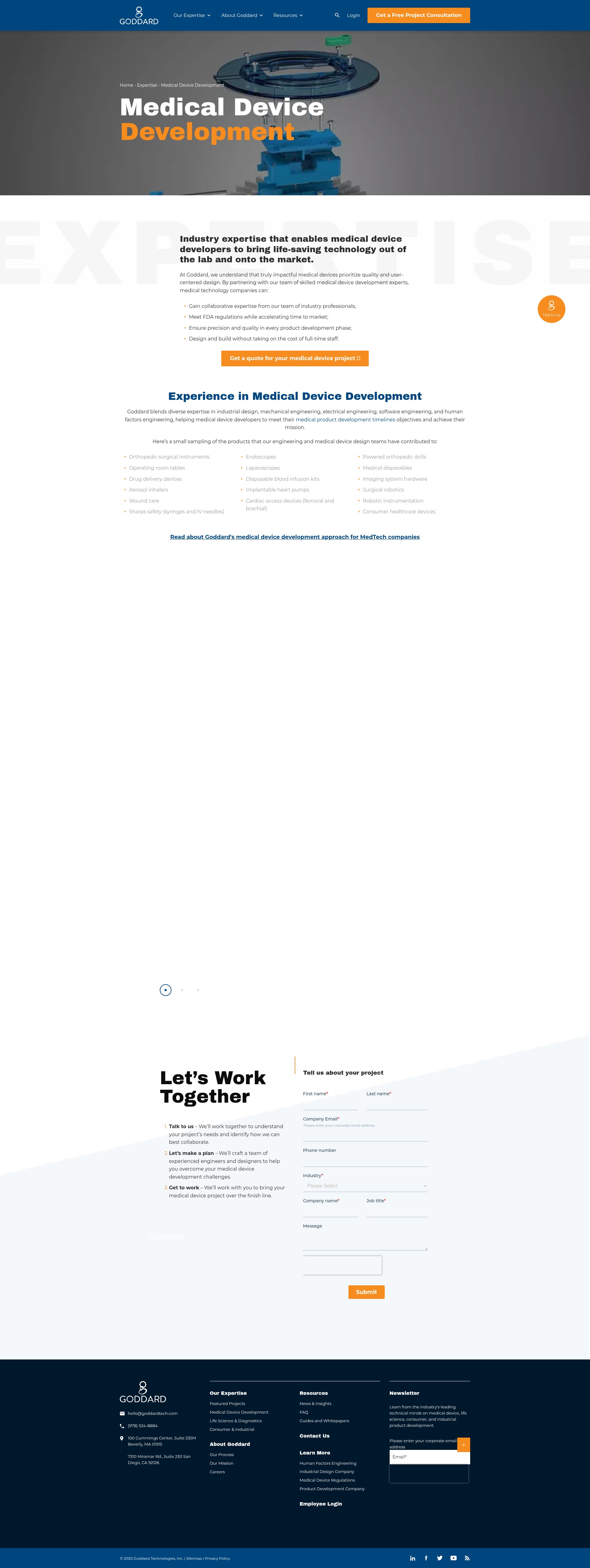 Landing Page