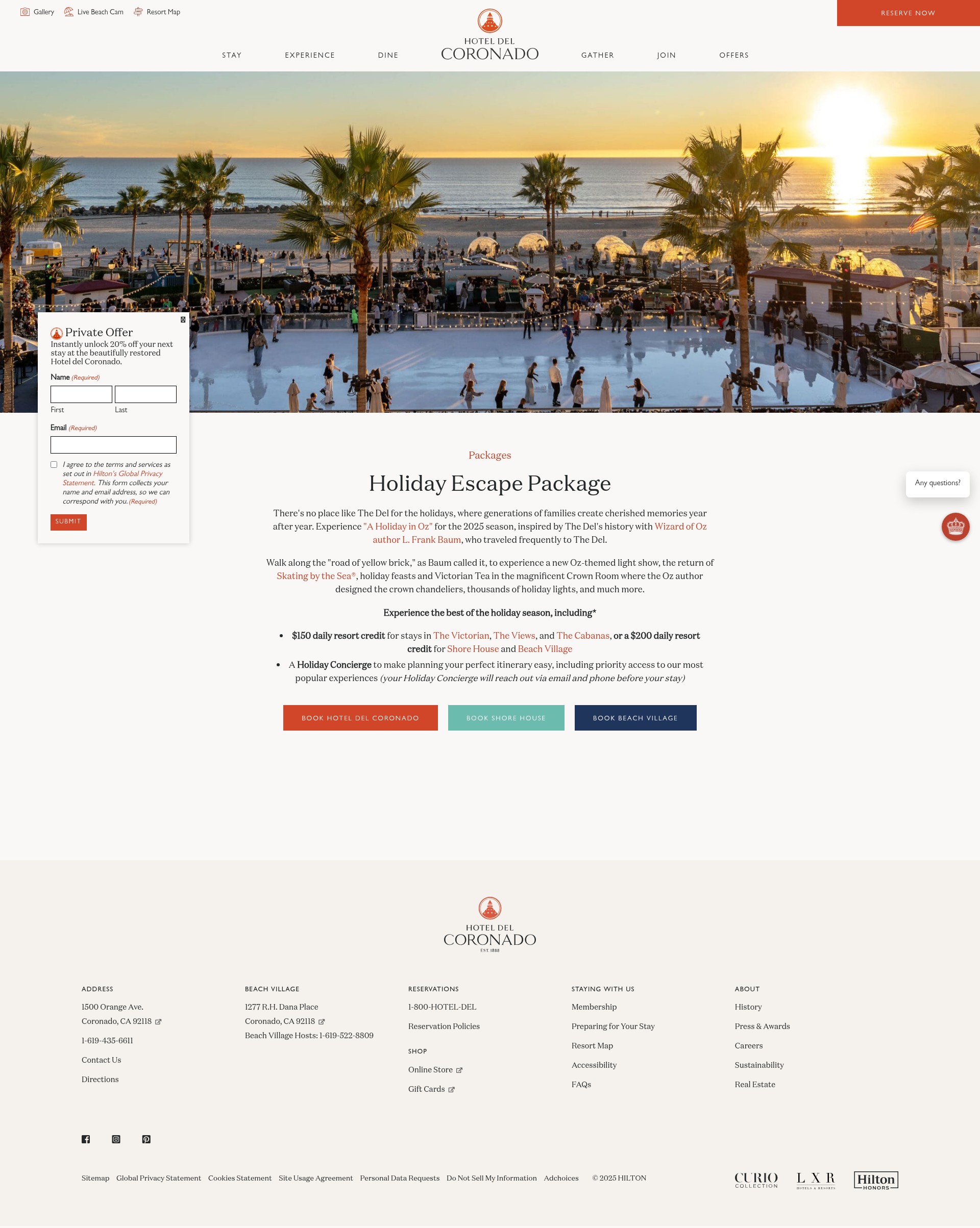 Landing Page