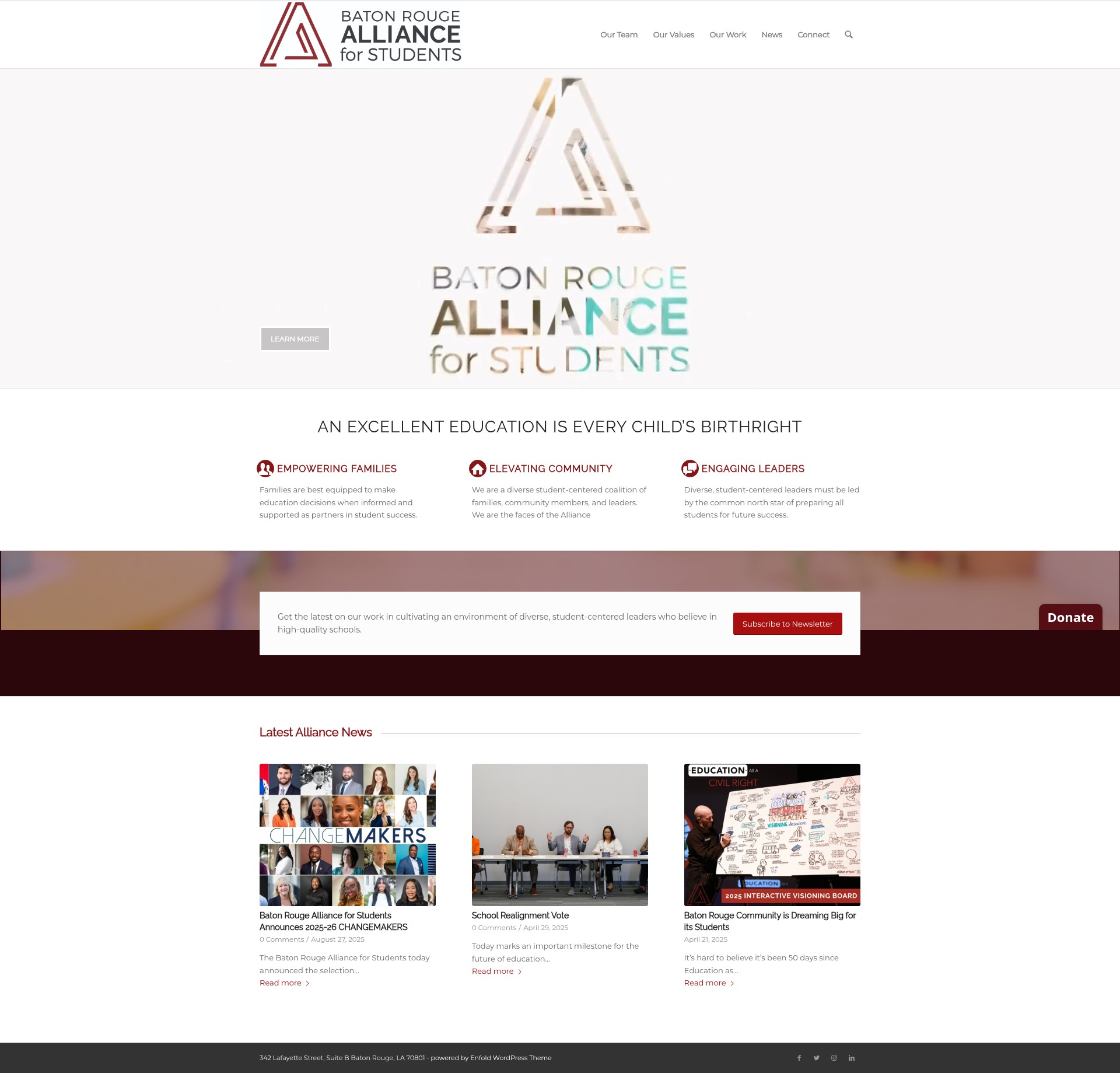 Landing Page