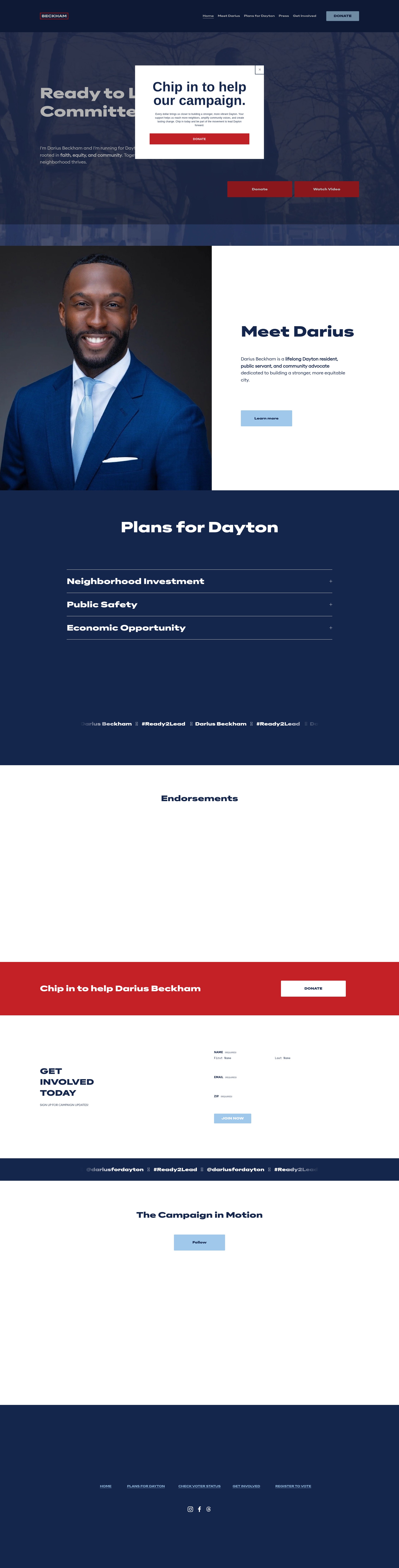 Landing Page