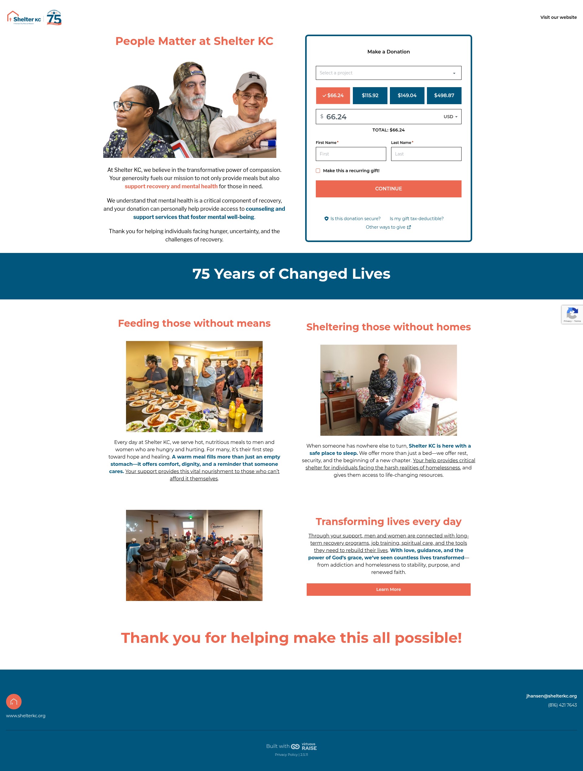 Landing Page