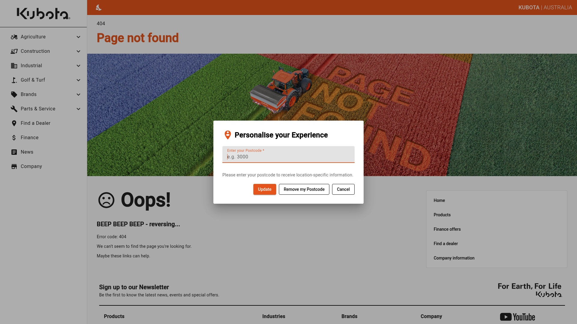Landing Page
