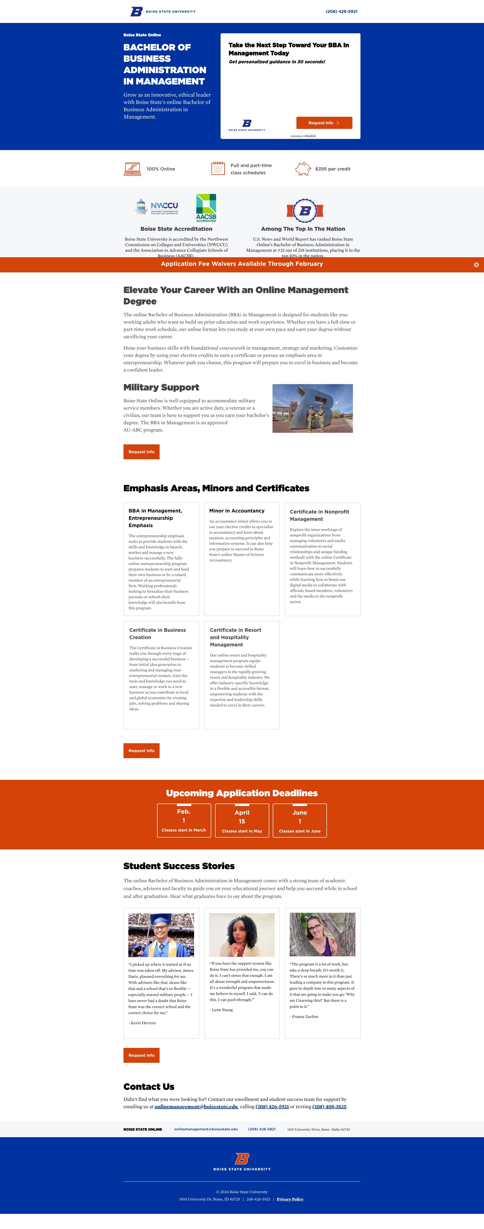 Landing Page