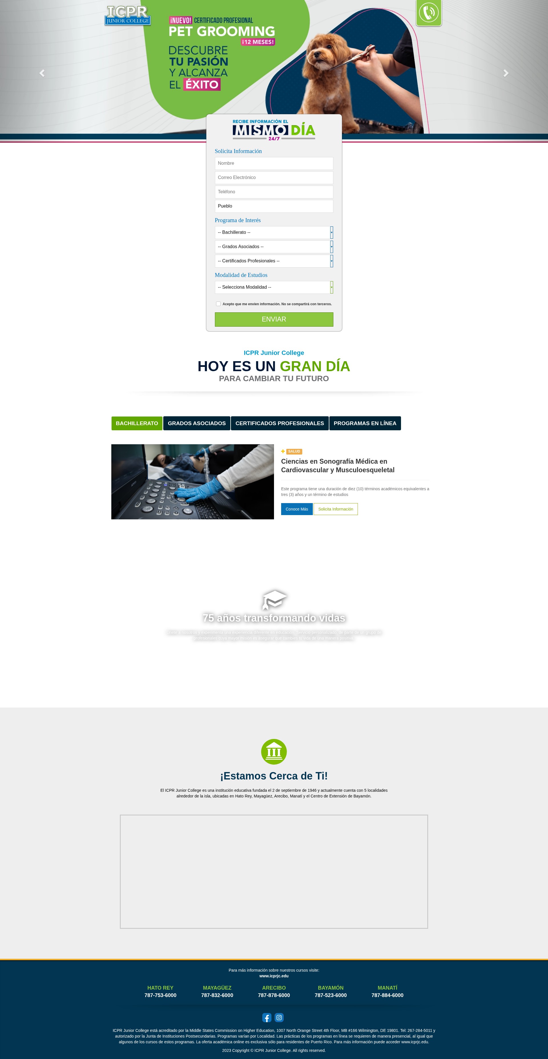 Landing Page