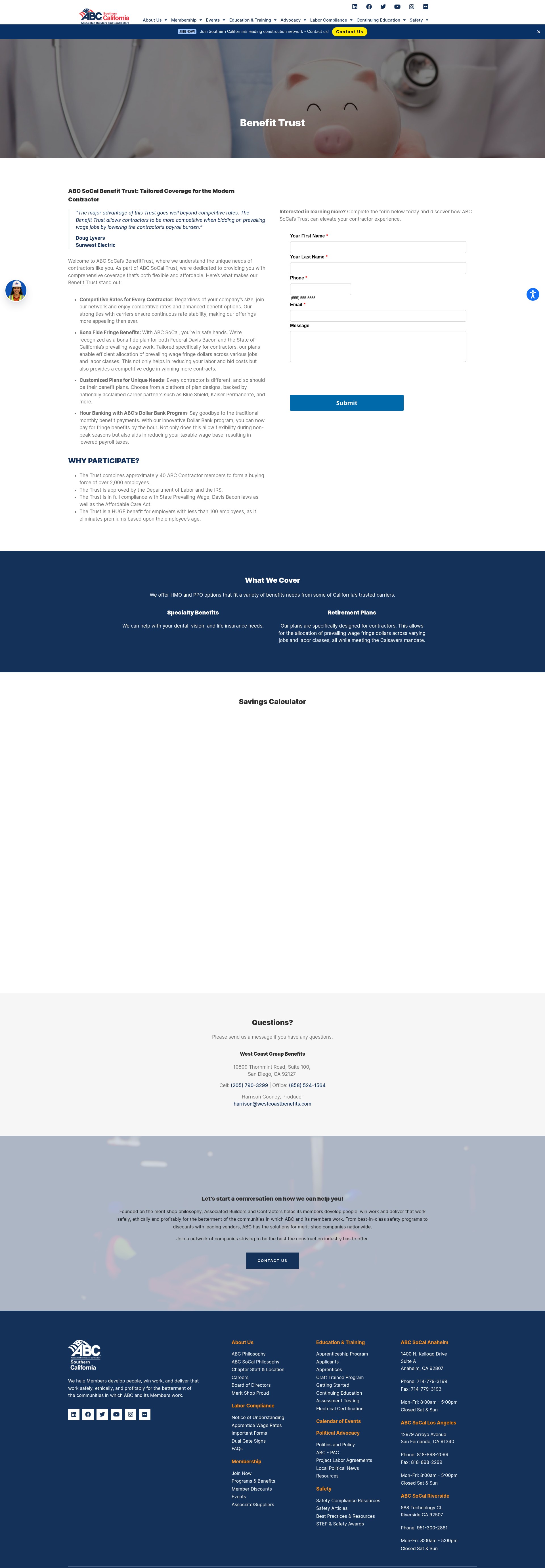 Landing Page