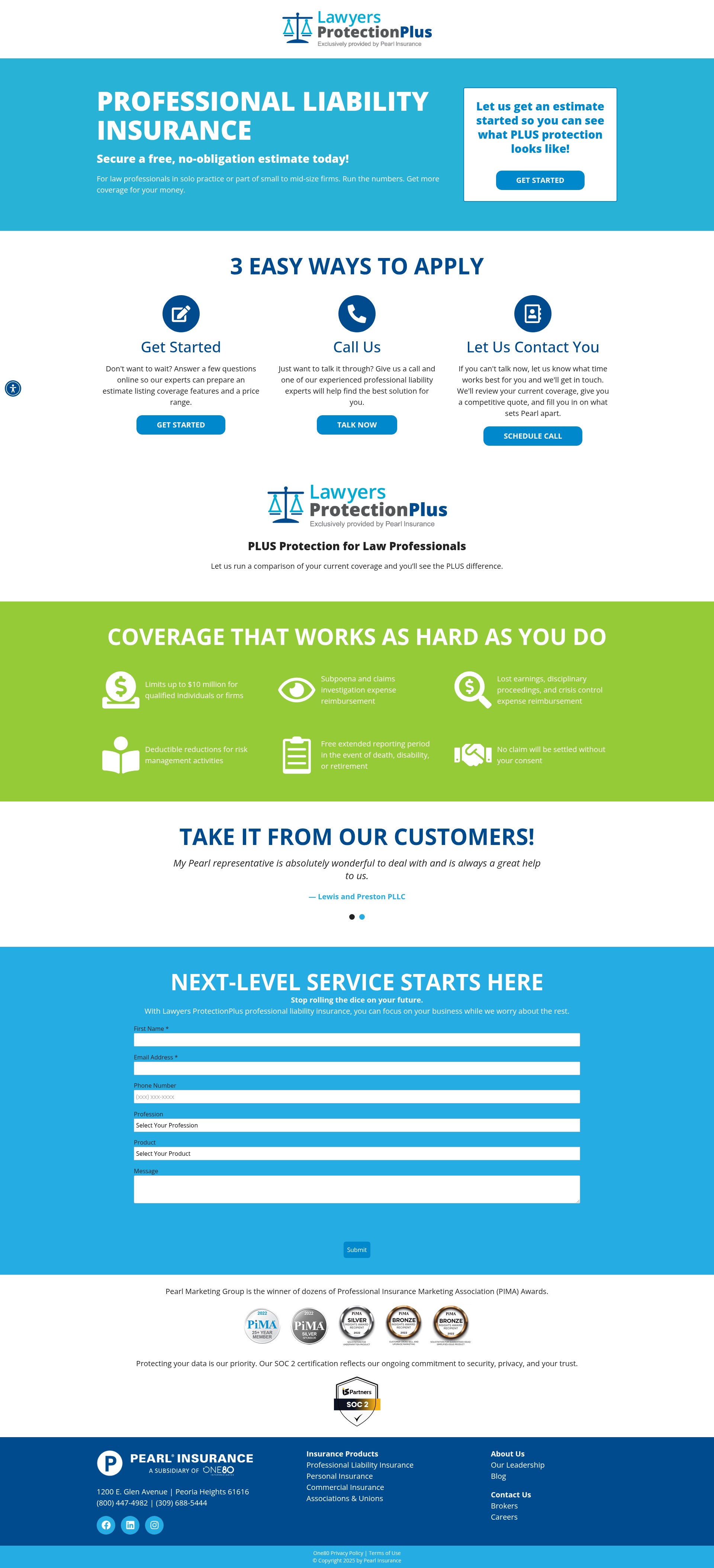 Landing Page