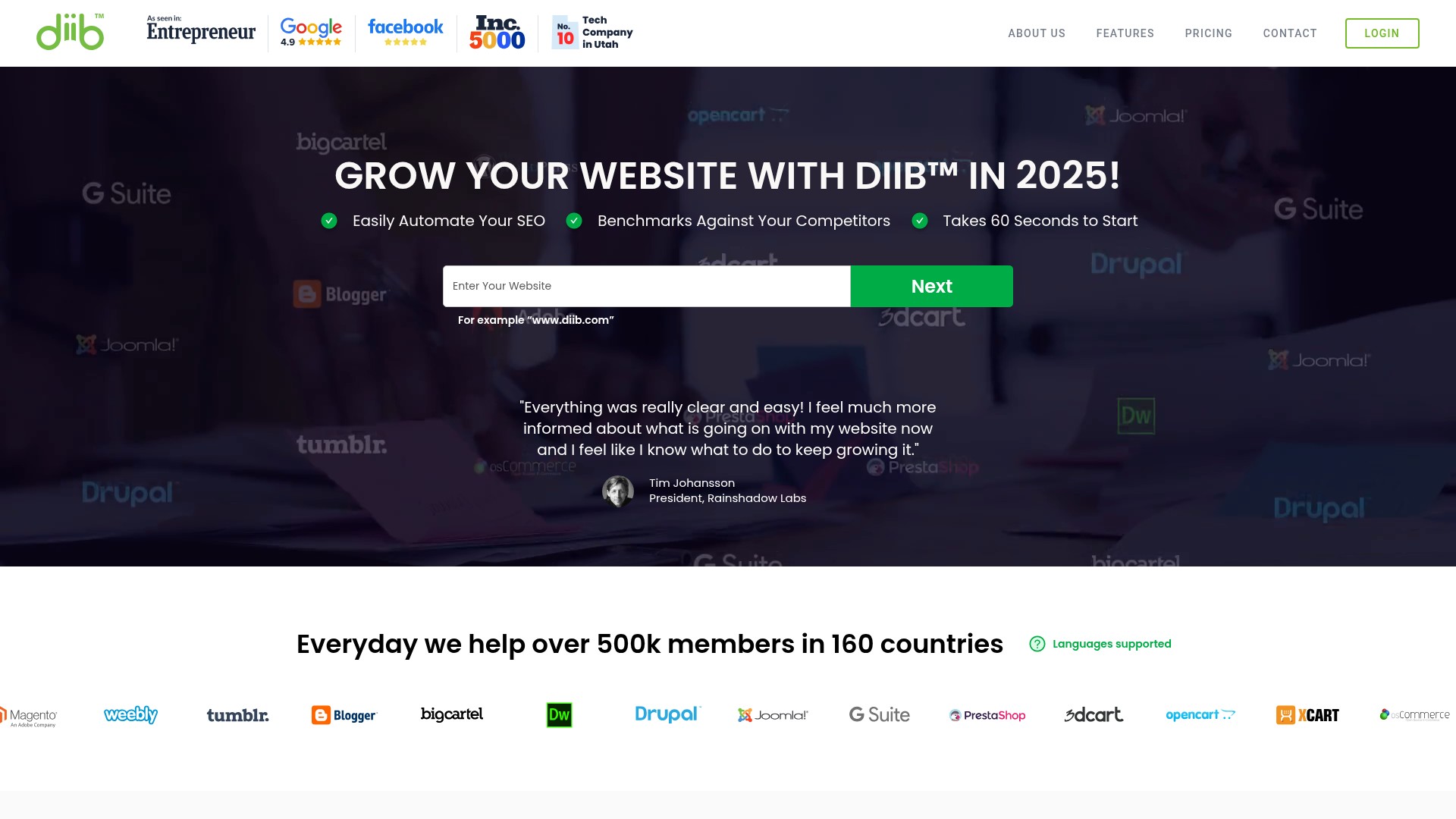 Landing Page