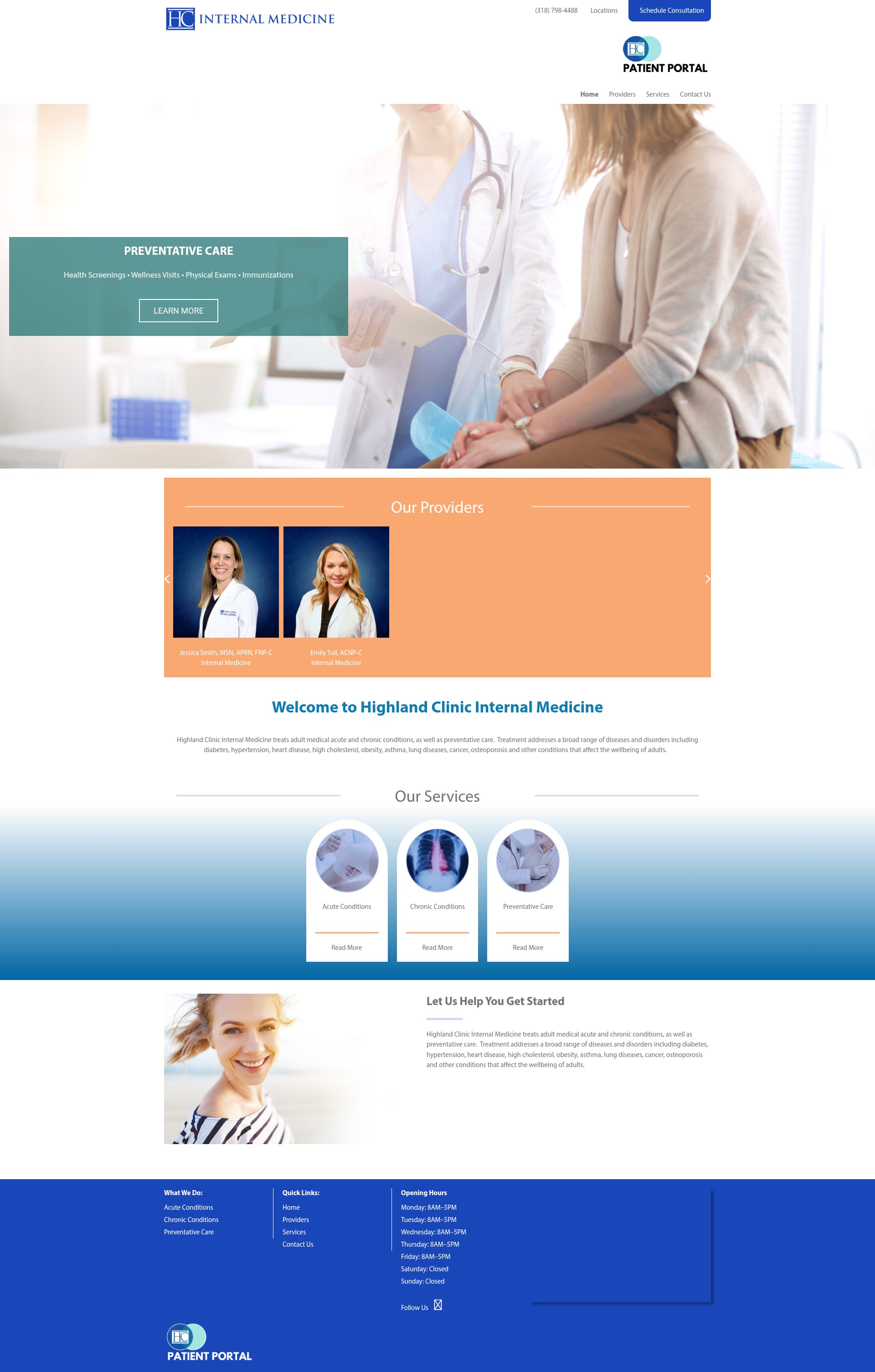 Landing Page