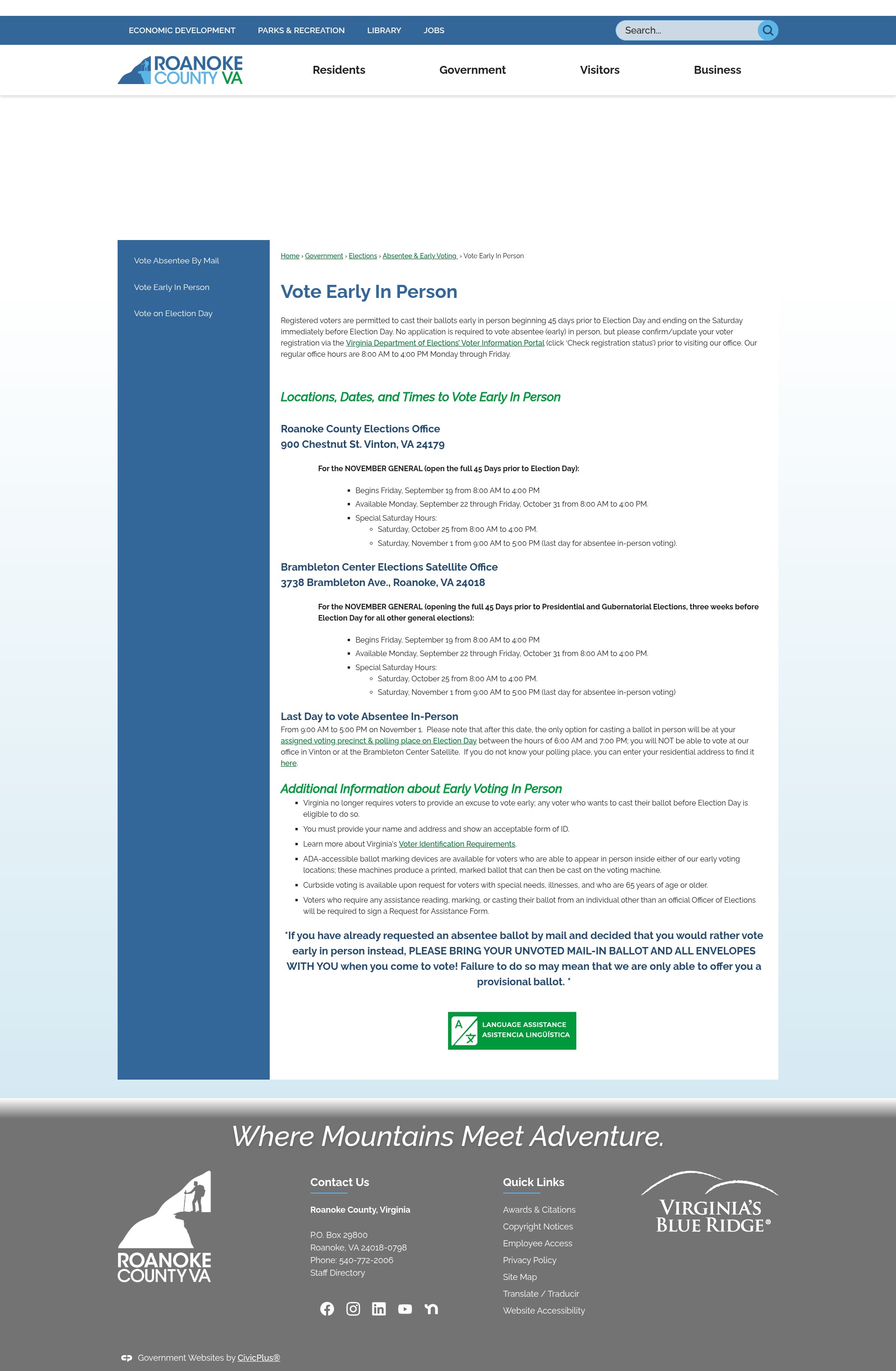 Landing Page