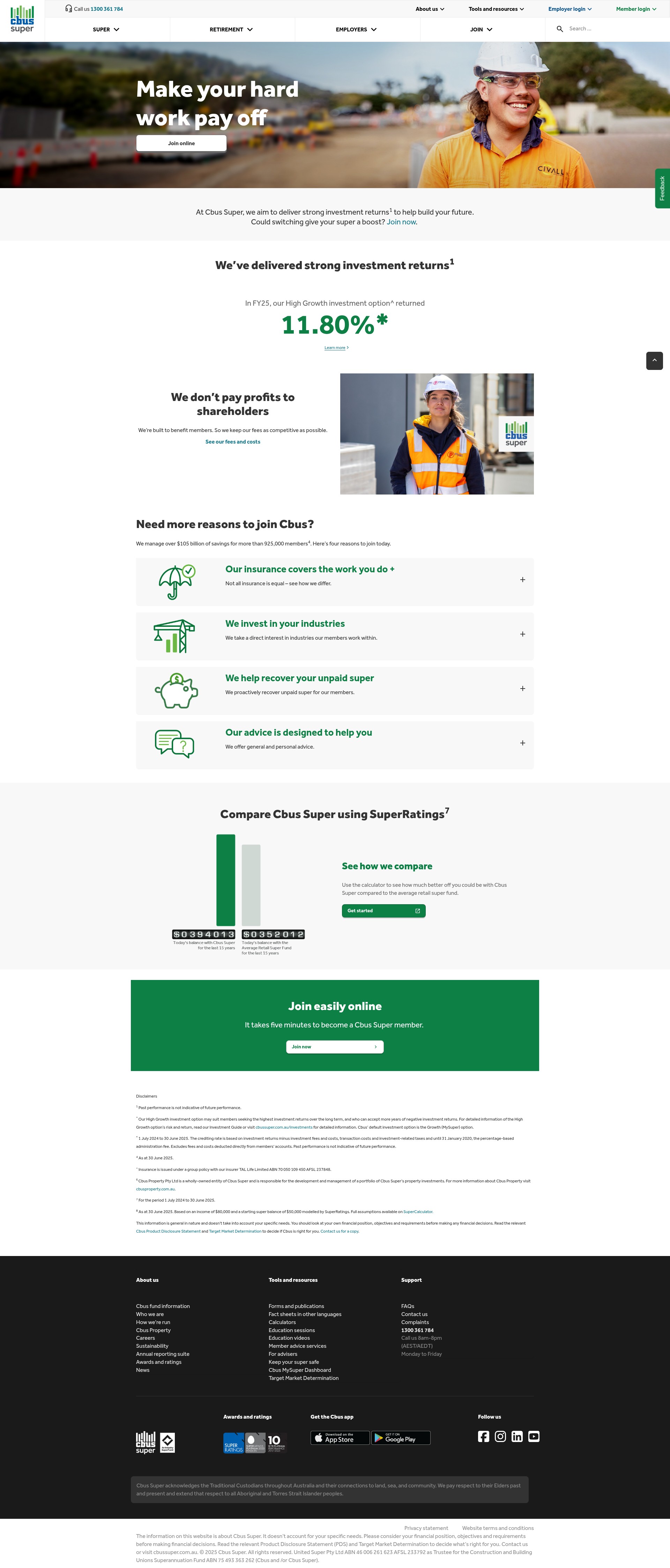 Landing Page