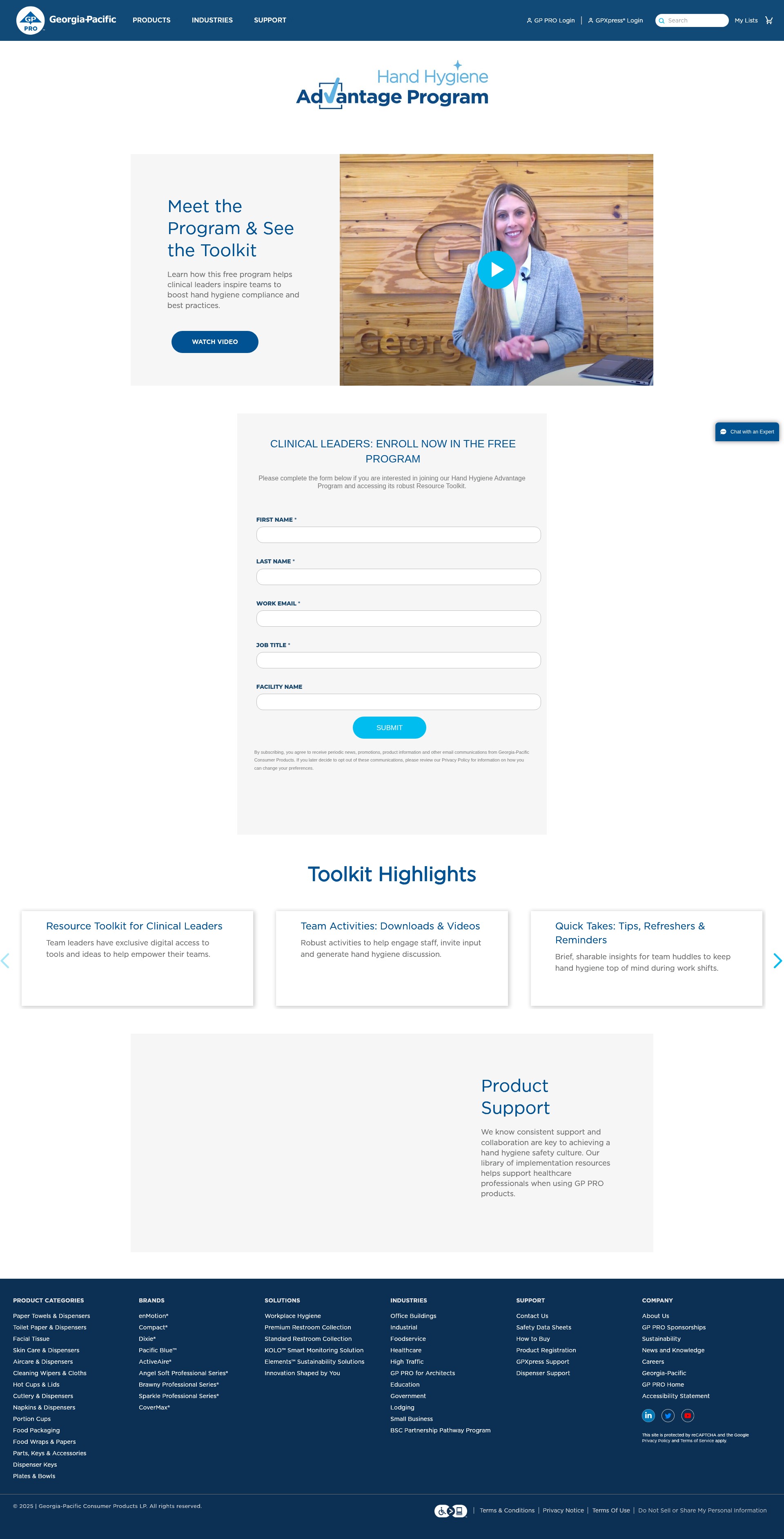 Landing Page