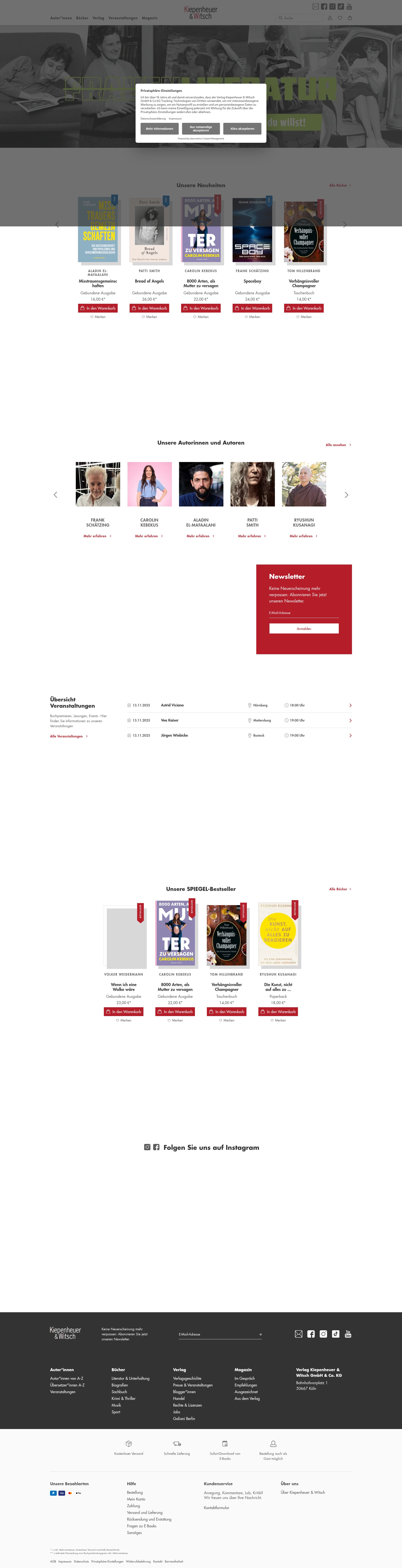 Landing Page