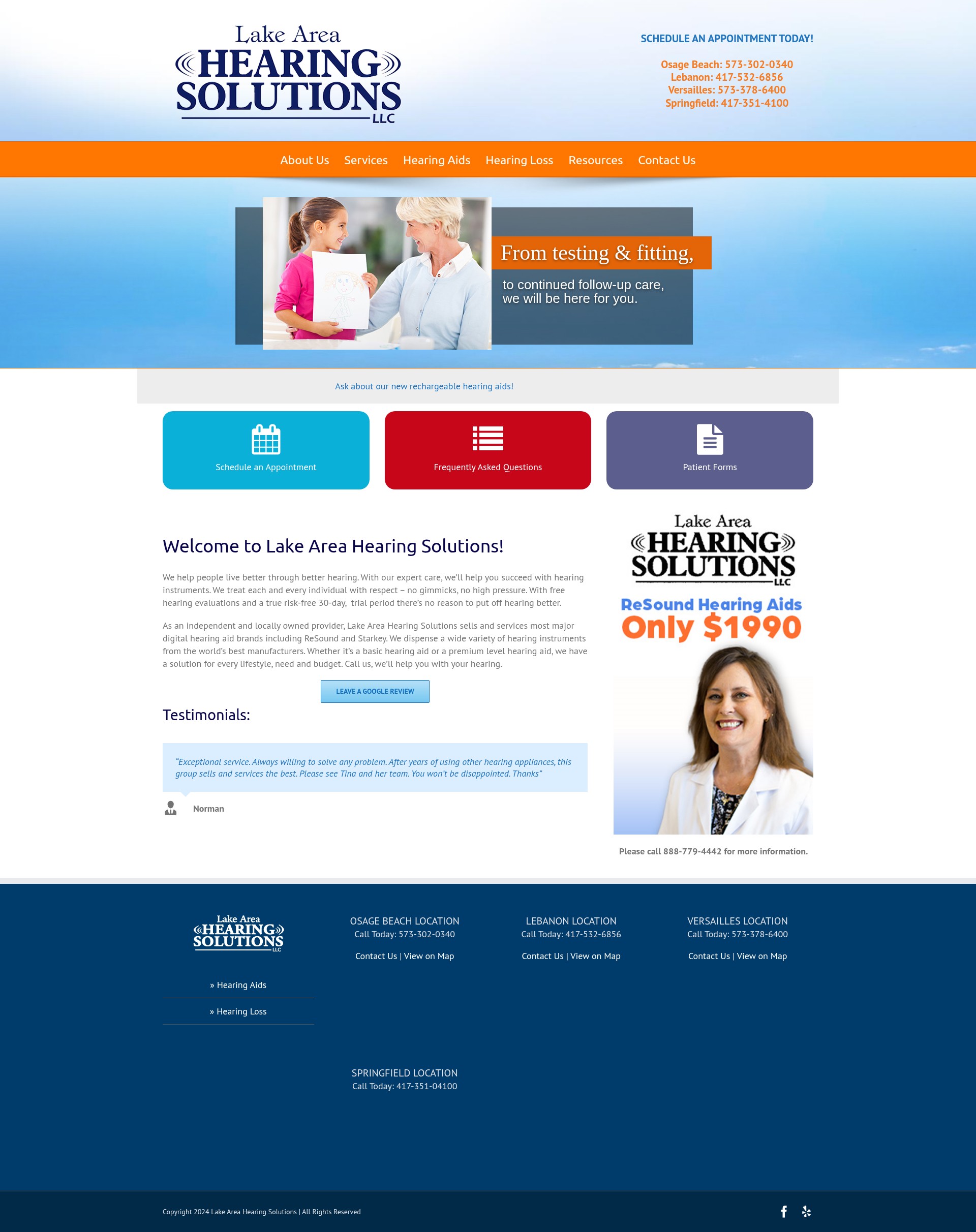 Landing Page
