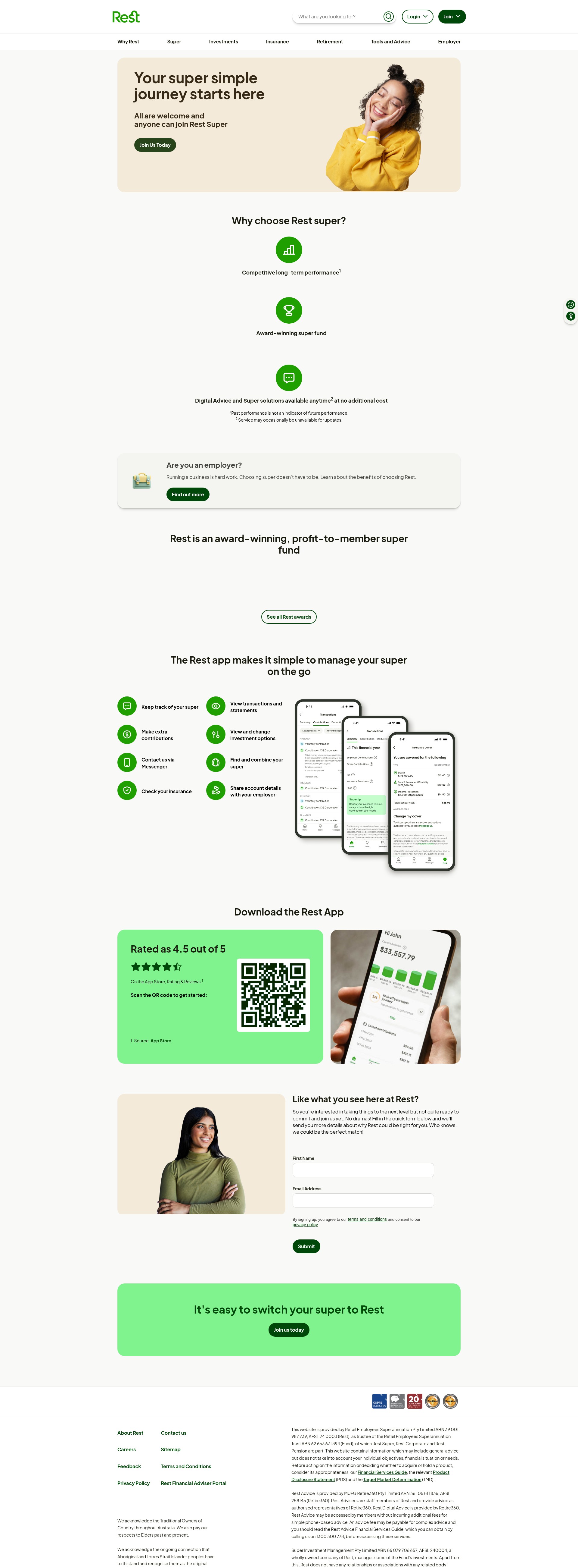 Landing Page