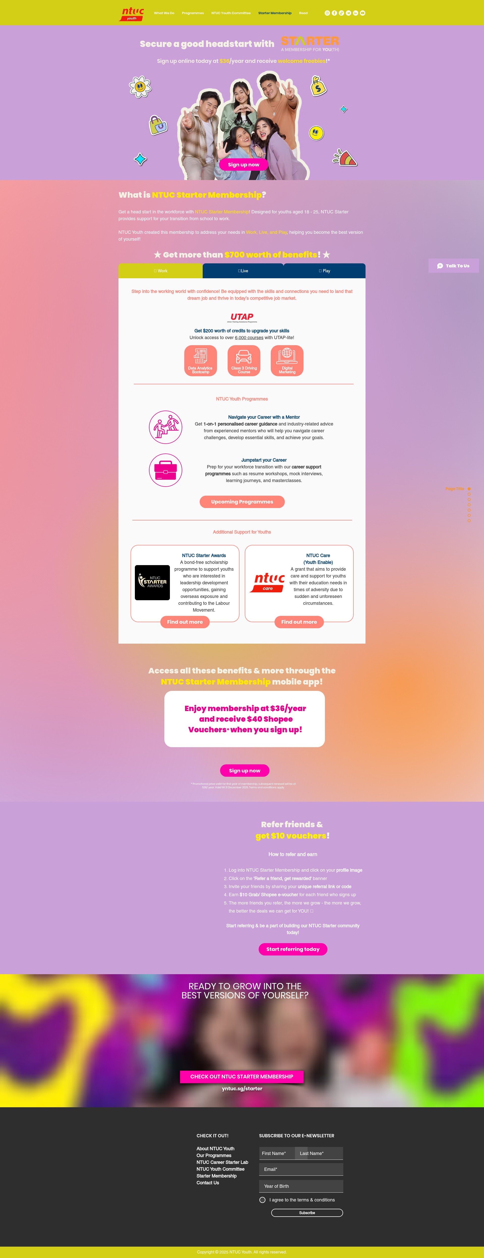 Landing Page