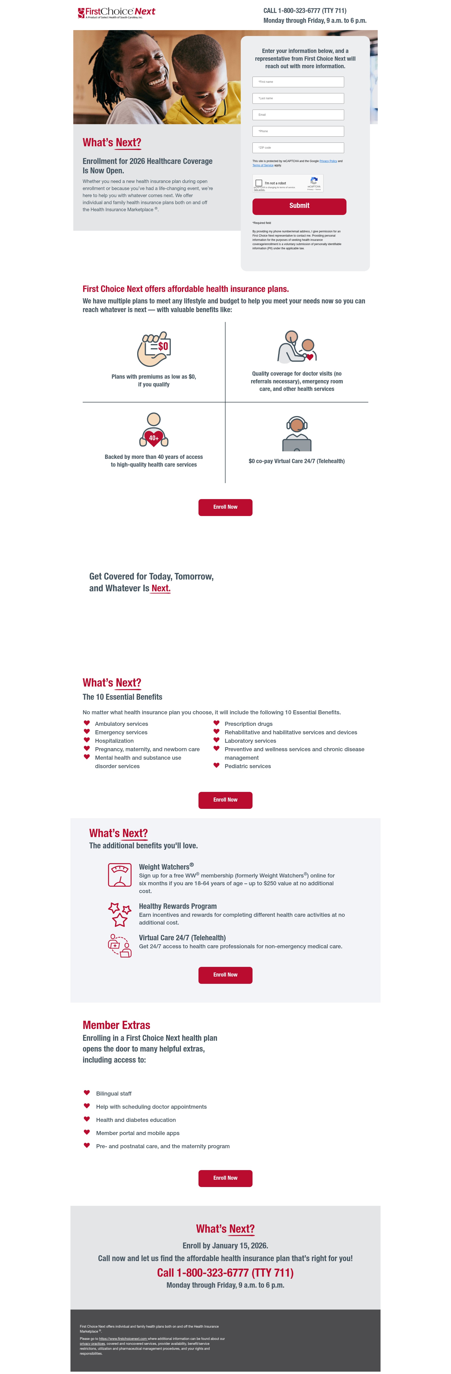 Landing Page
