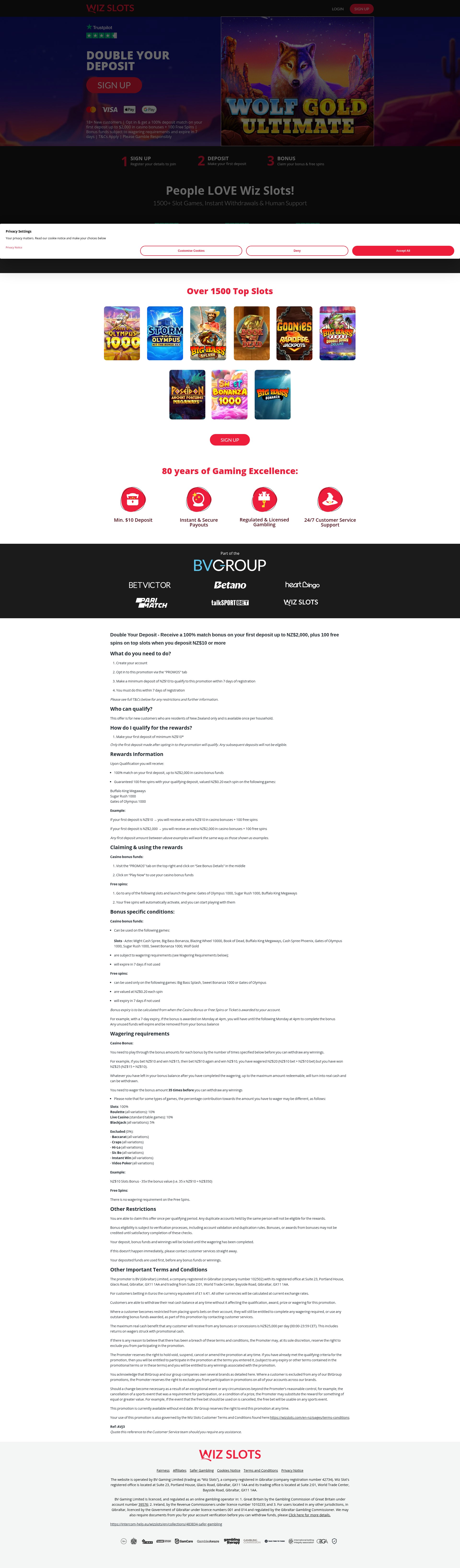 Landing Page