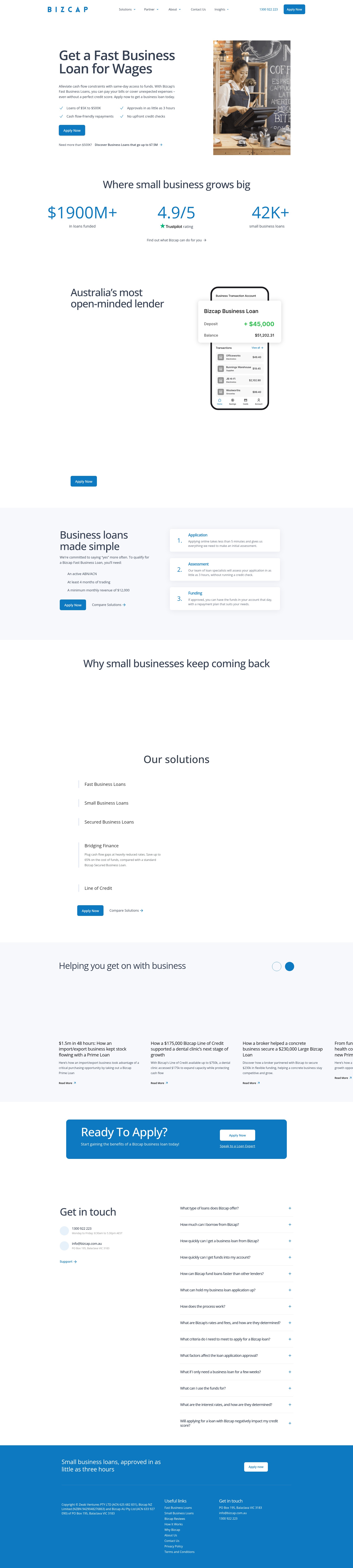 Landing Page