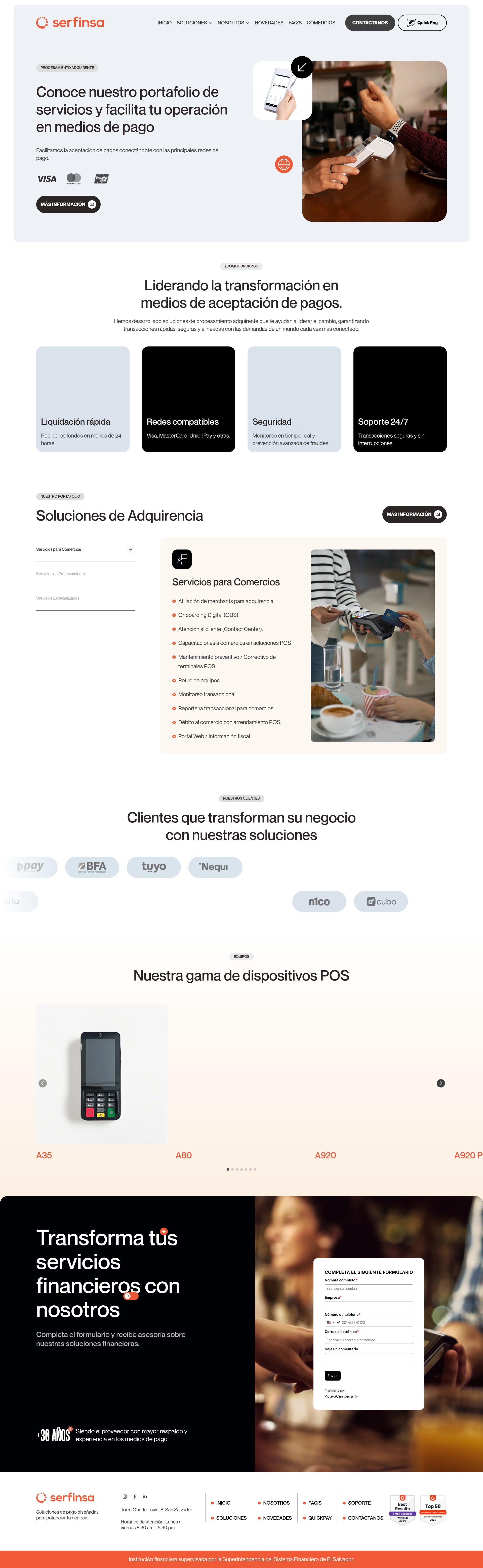 Landing Page