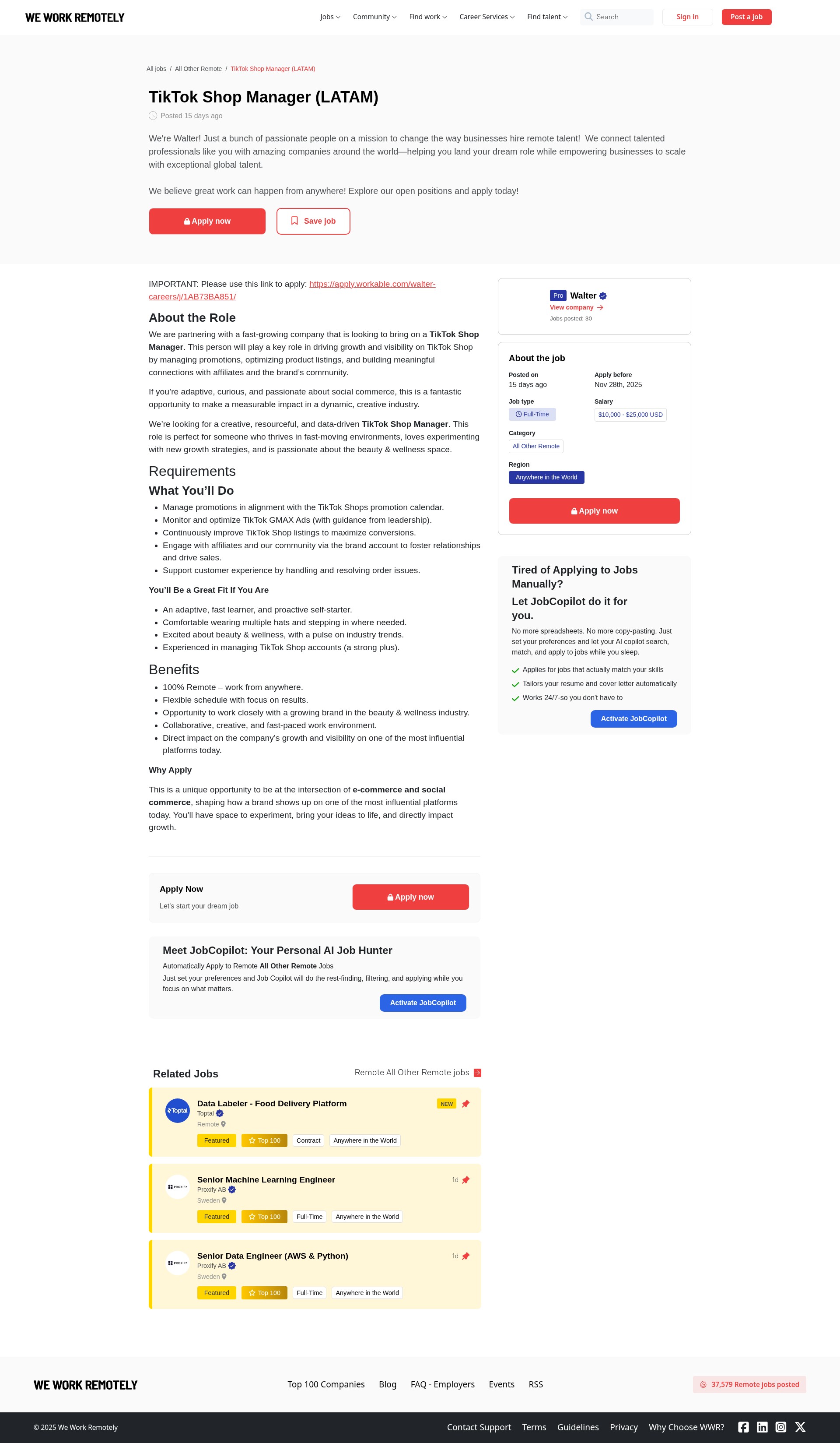 Landing Page