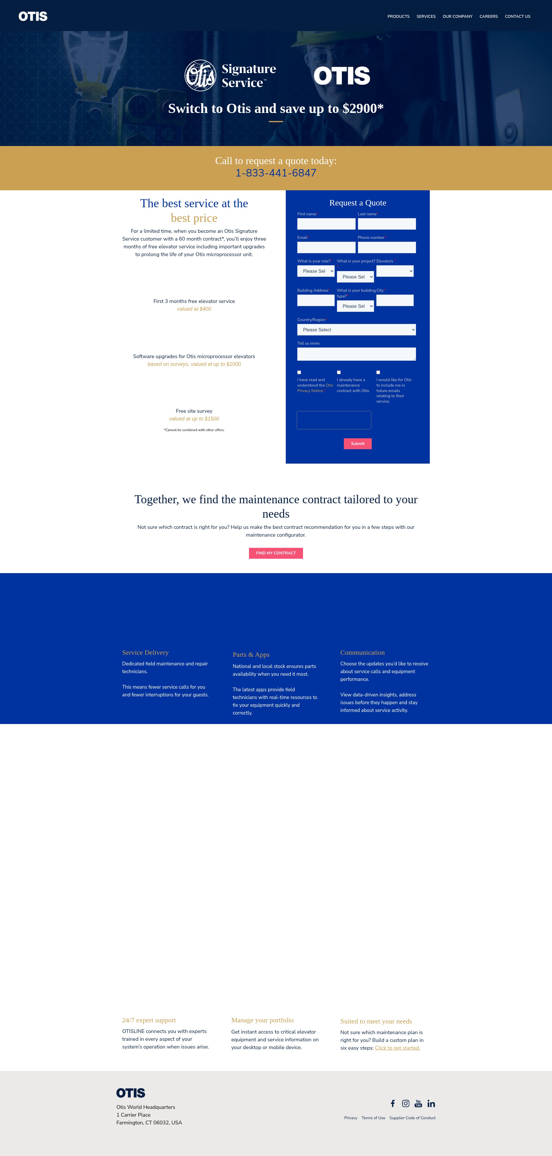 Landing Page