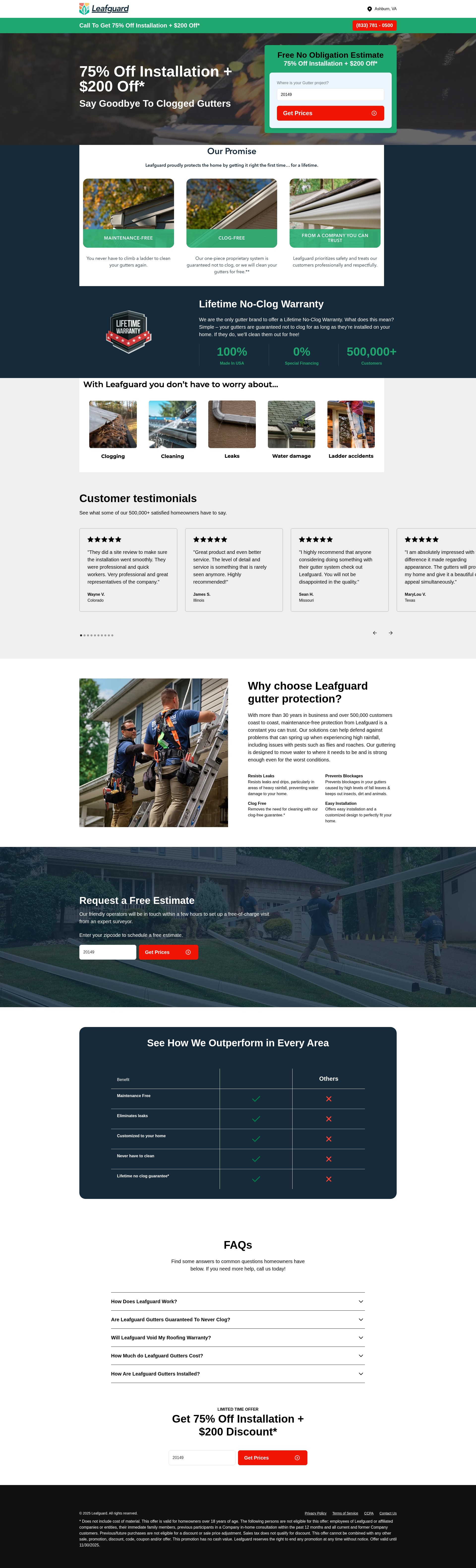 Landing Page