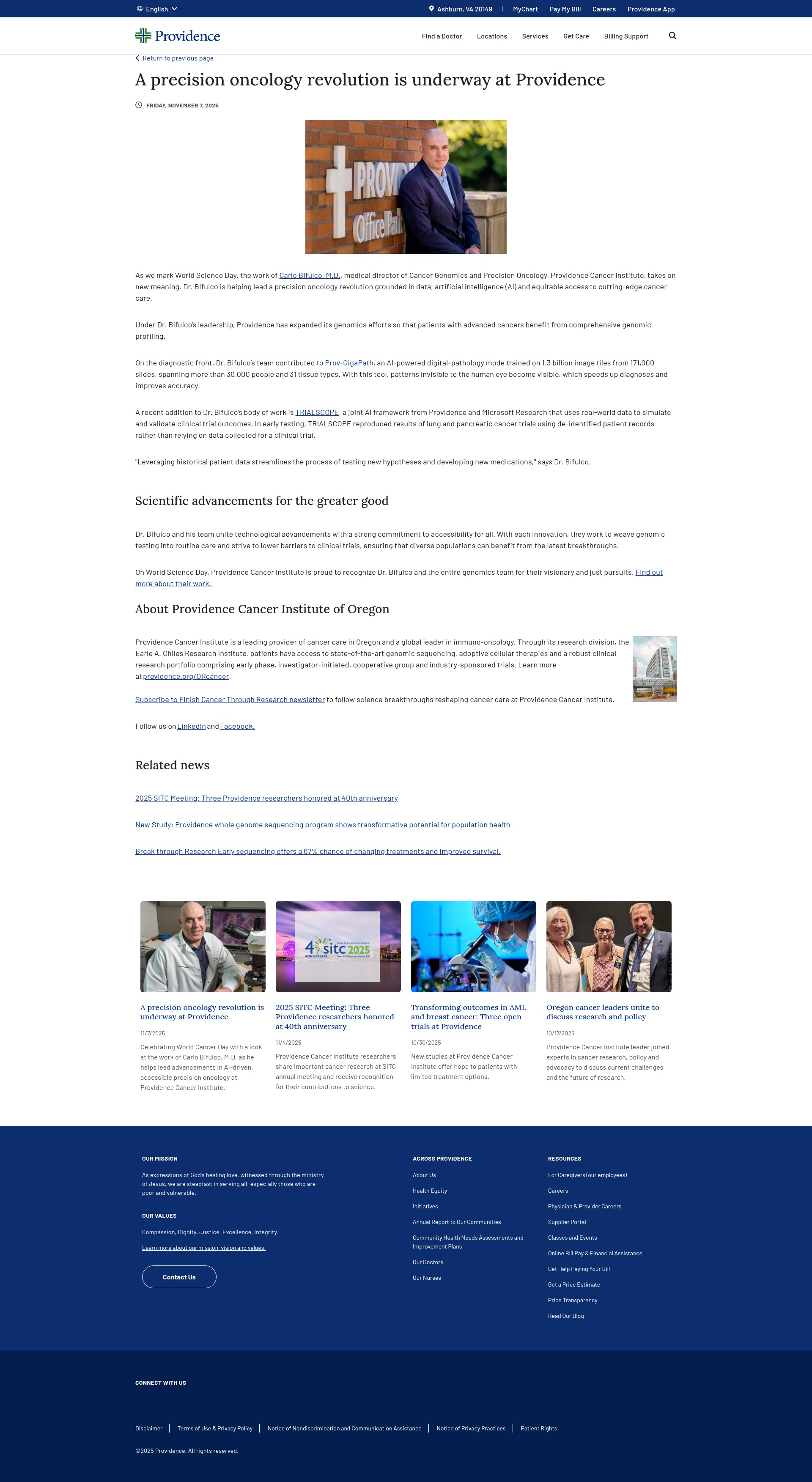 Landing Page