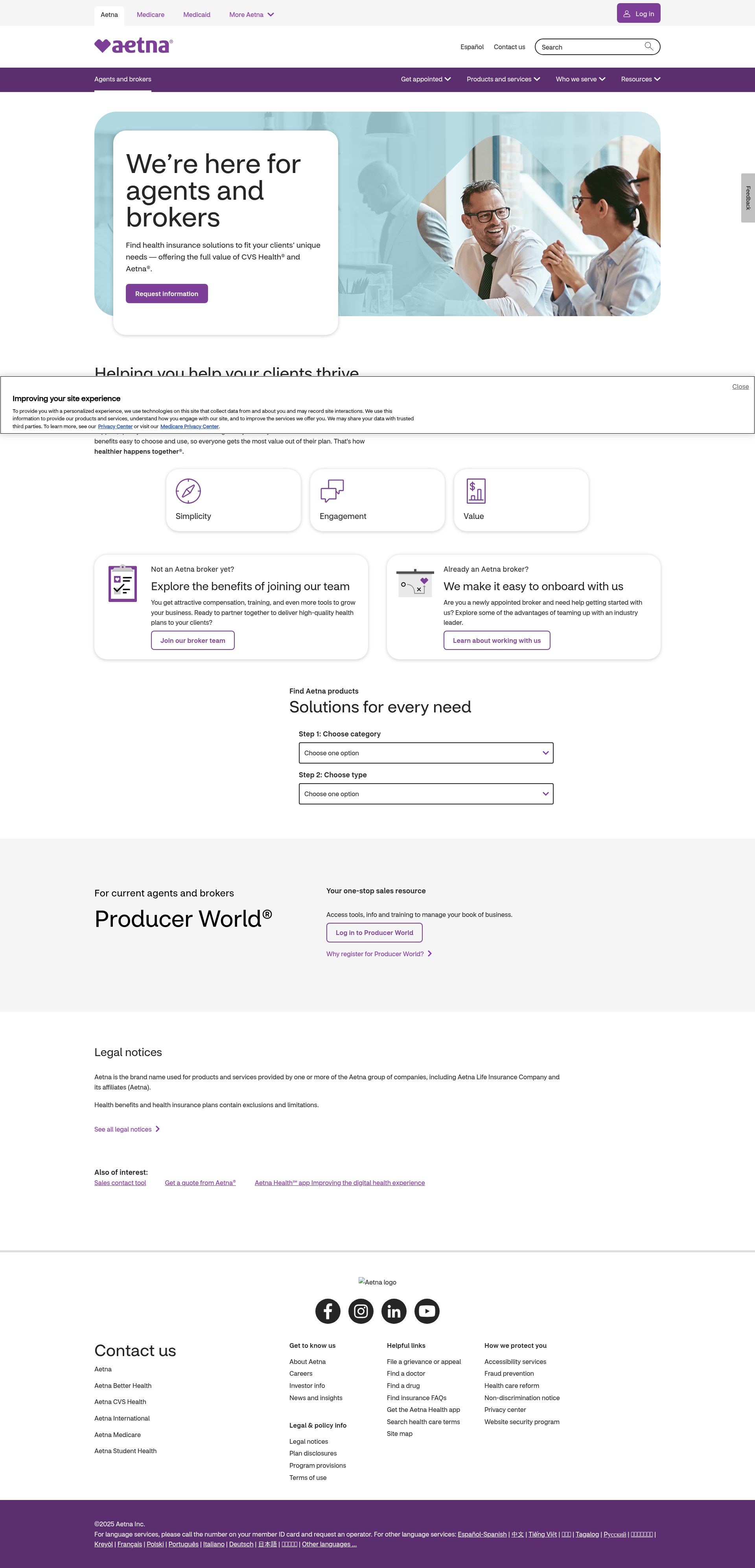 Landing Page