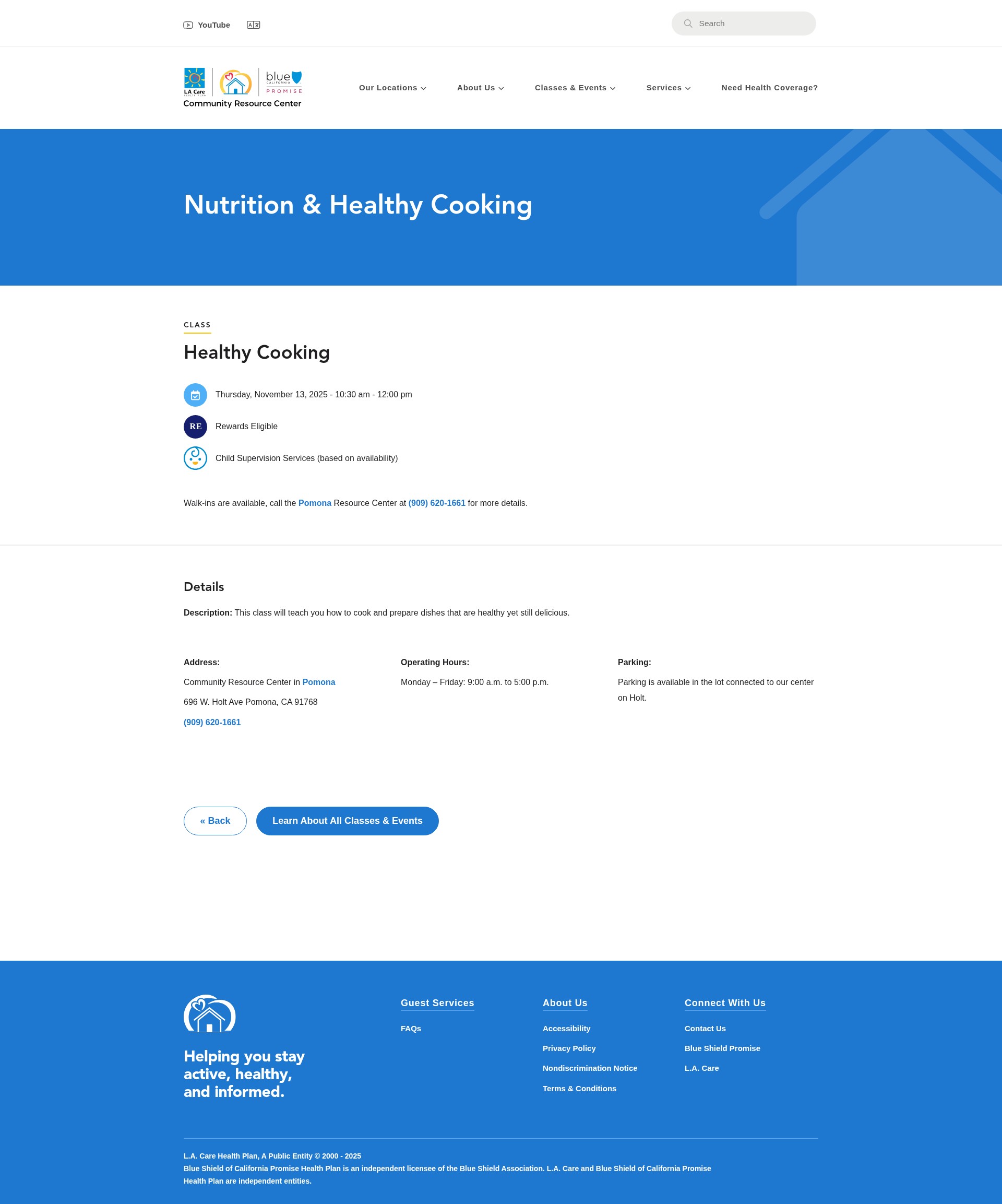 Landing Page
