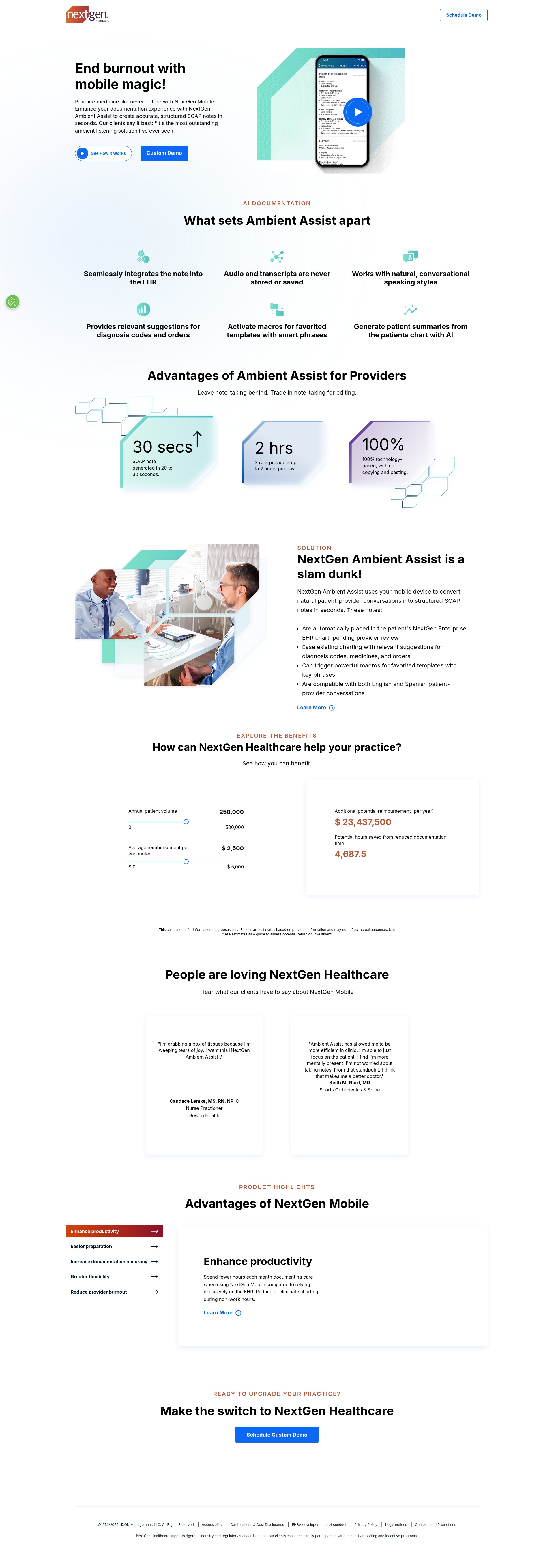 Landing Page
