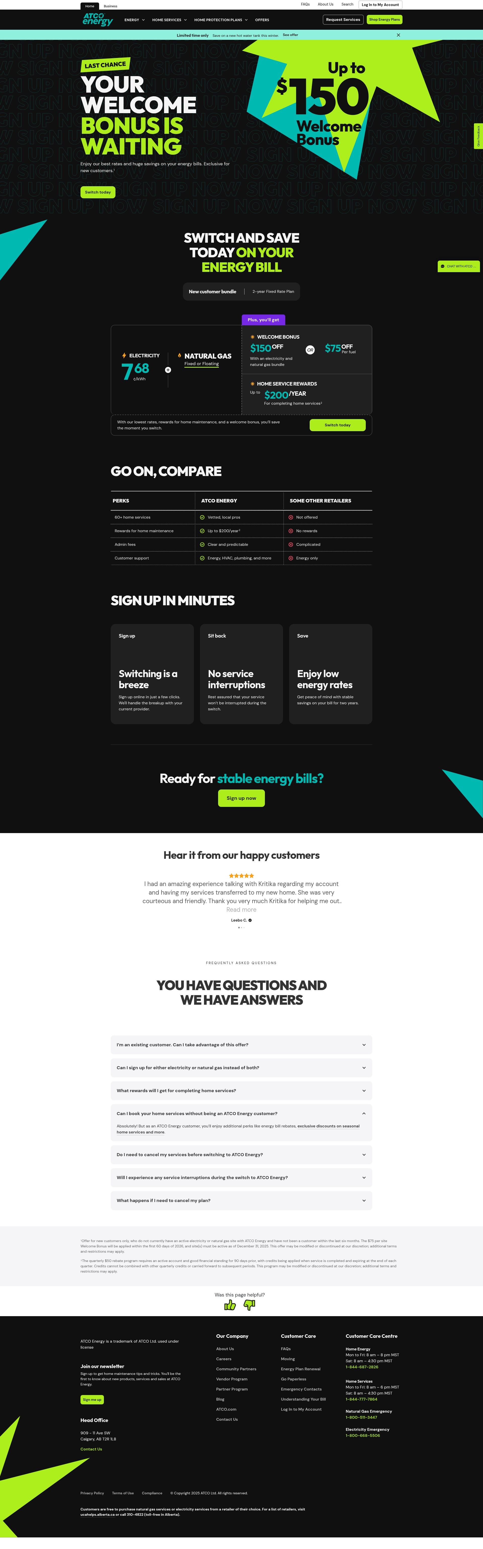 Landing Page