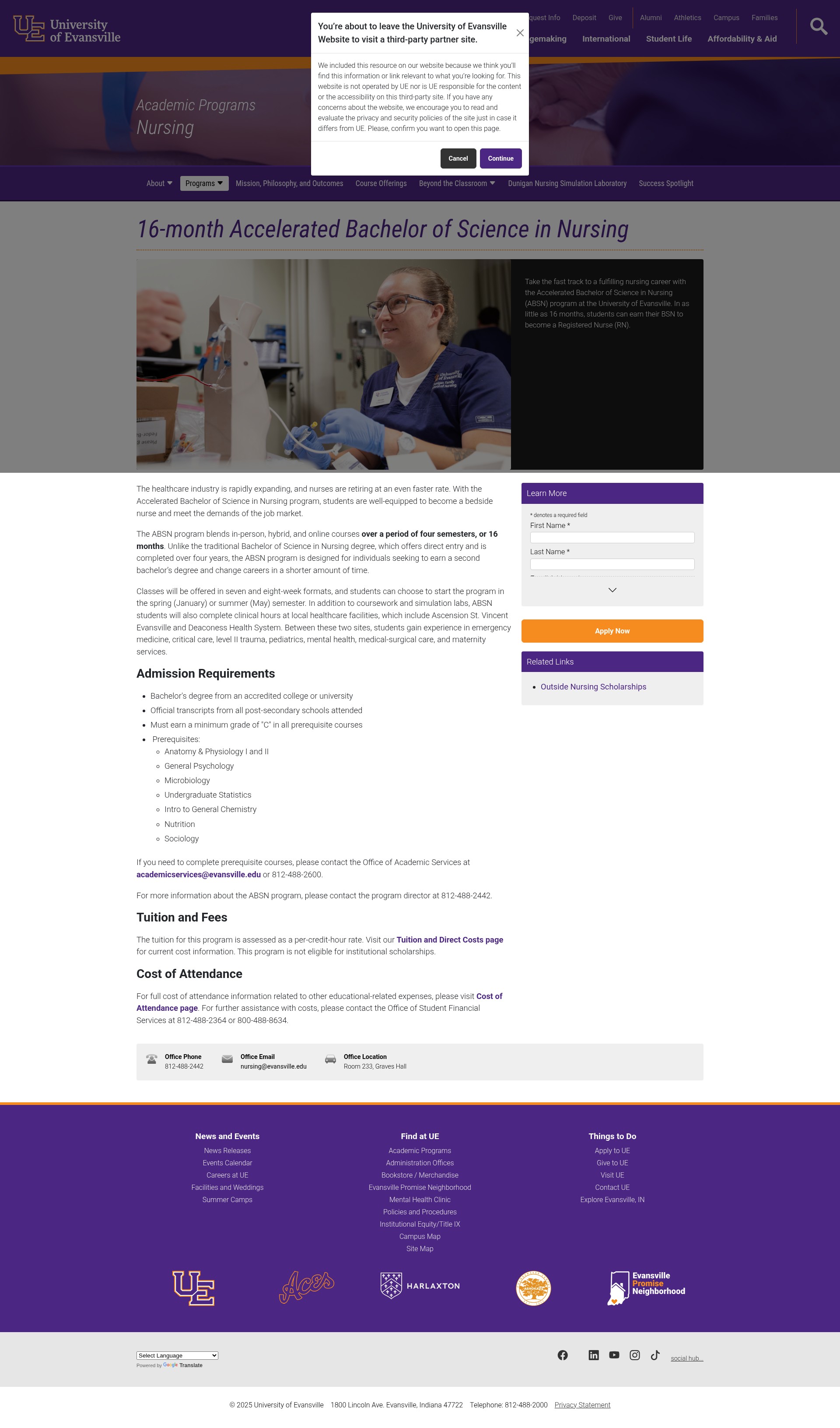 Landing Page
