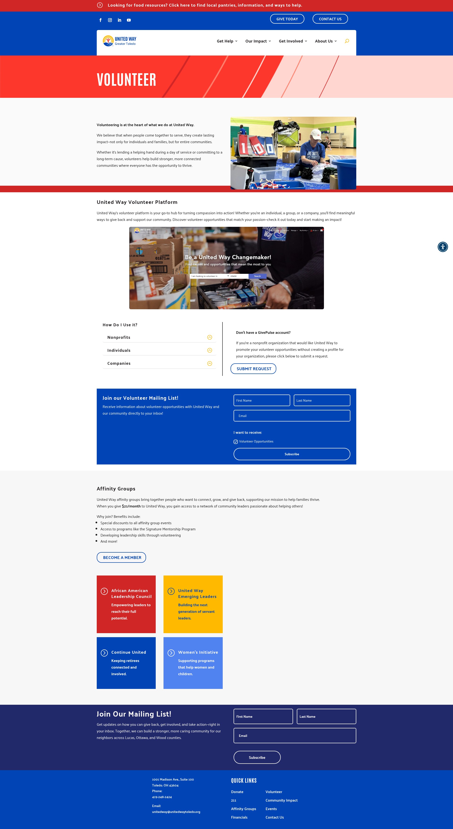 Landing Page