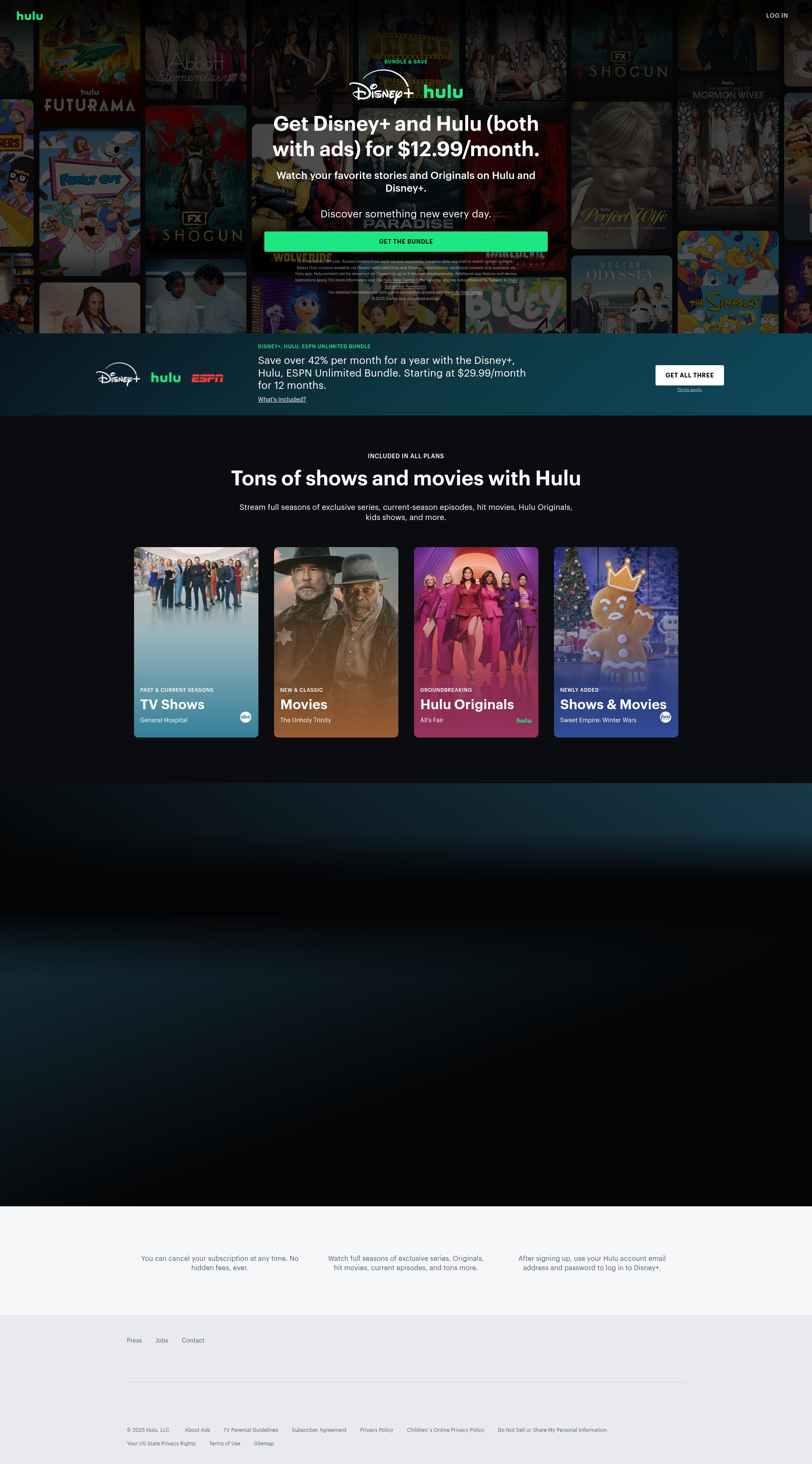 Landing Page