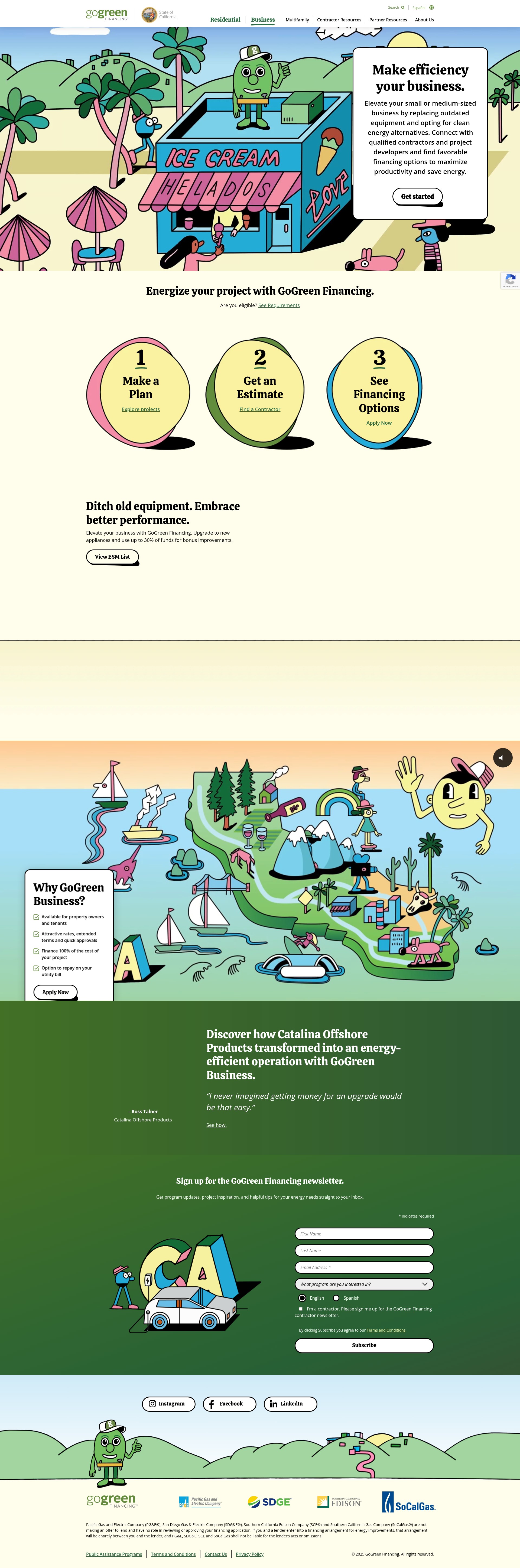 Landing Page