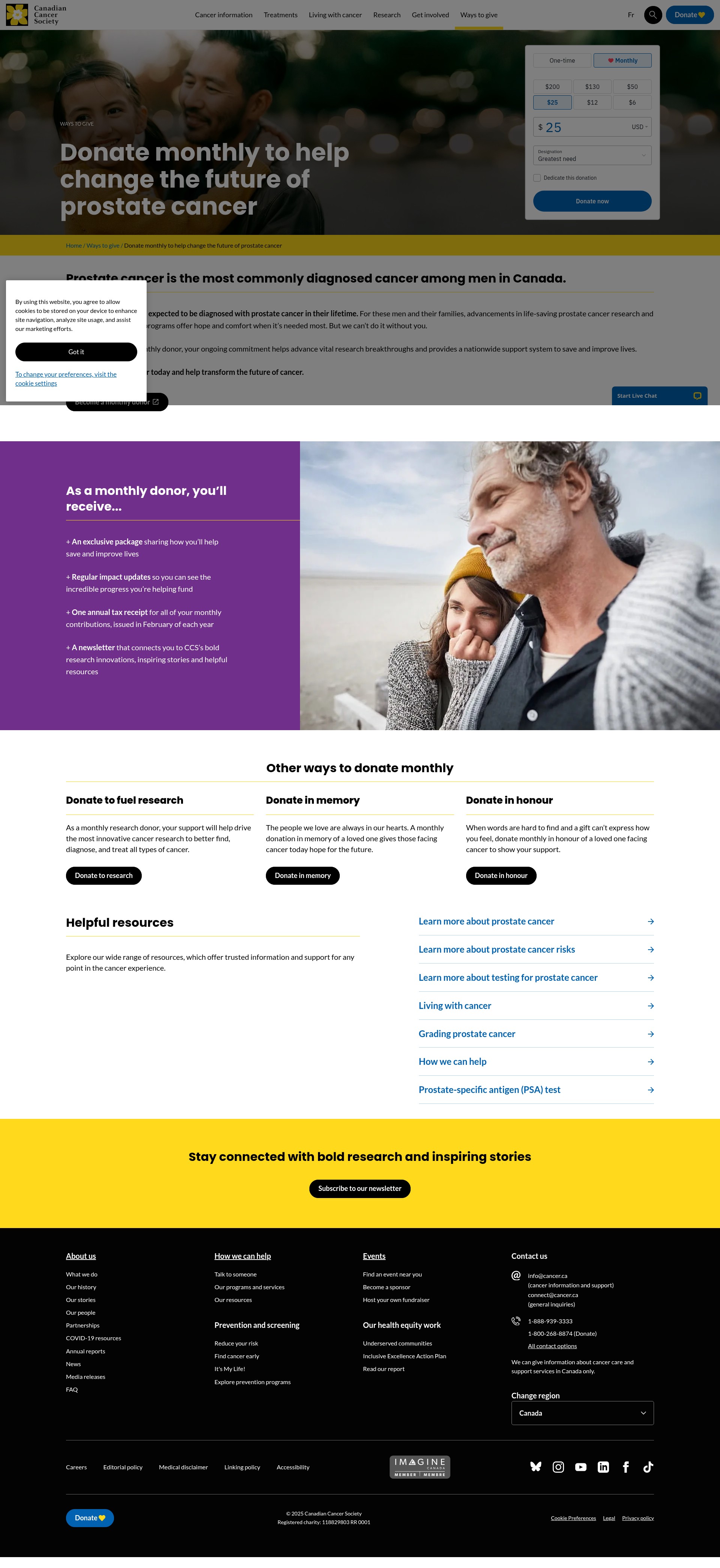 Landing Page
