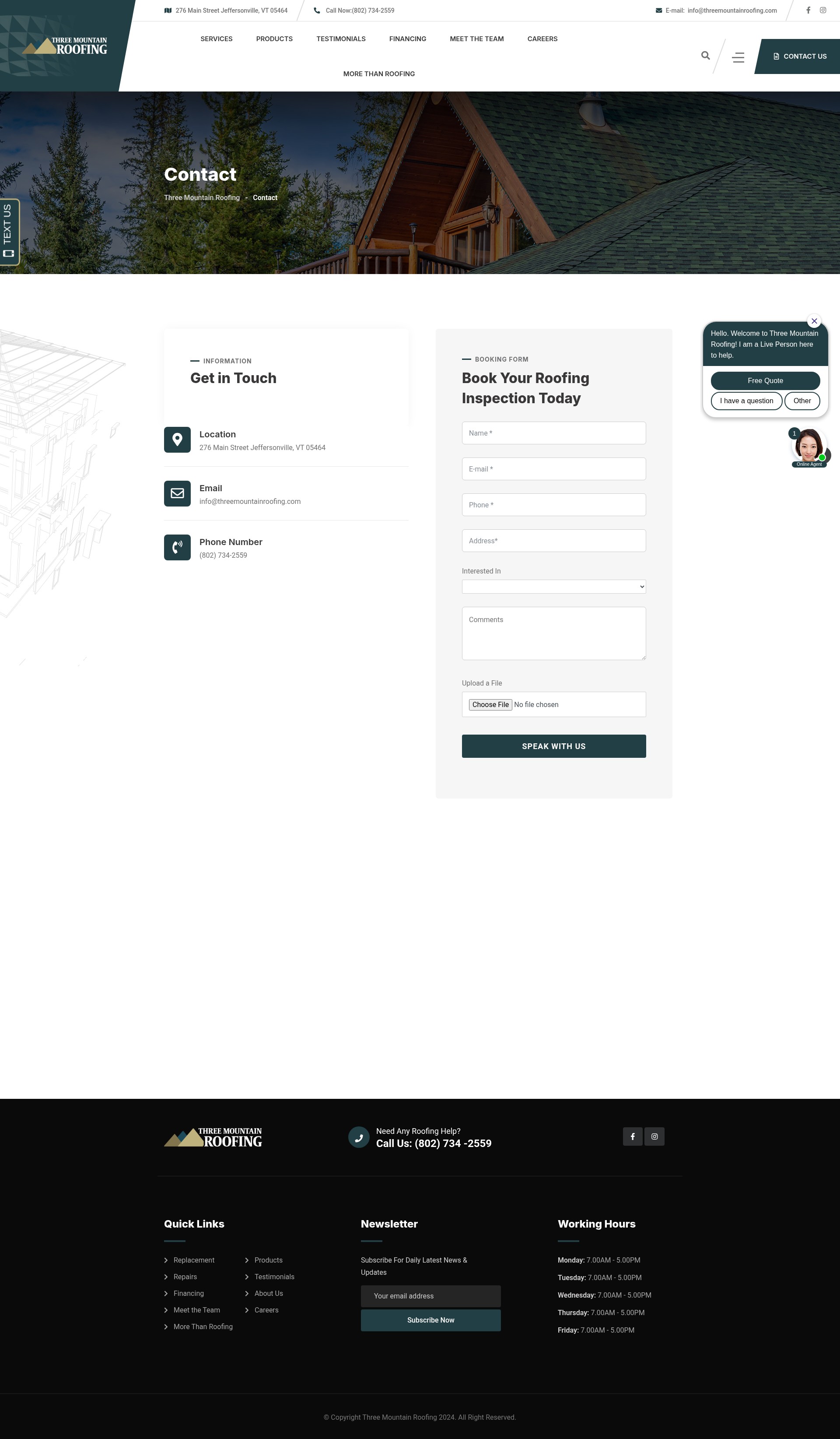 Landing Page