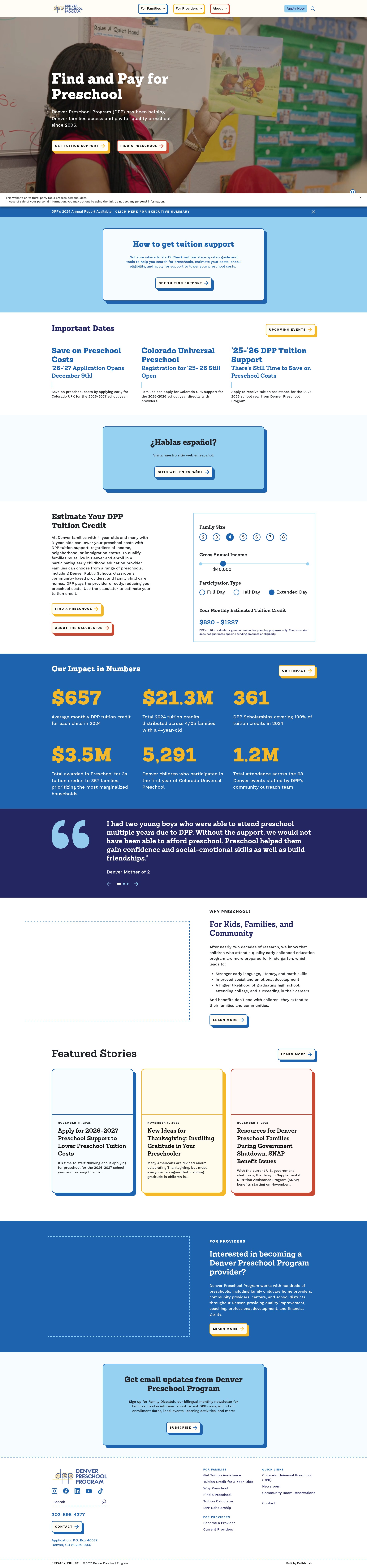 Landing Page