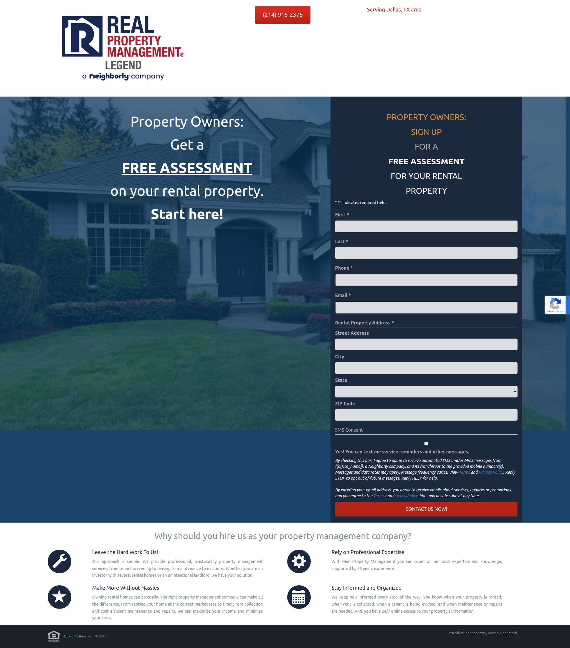 Landing Page