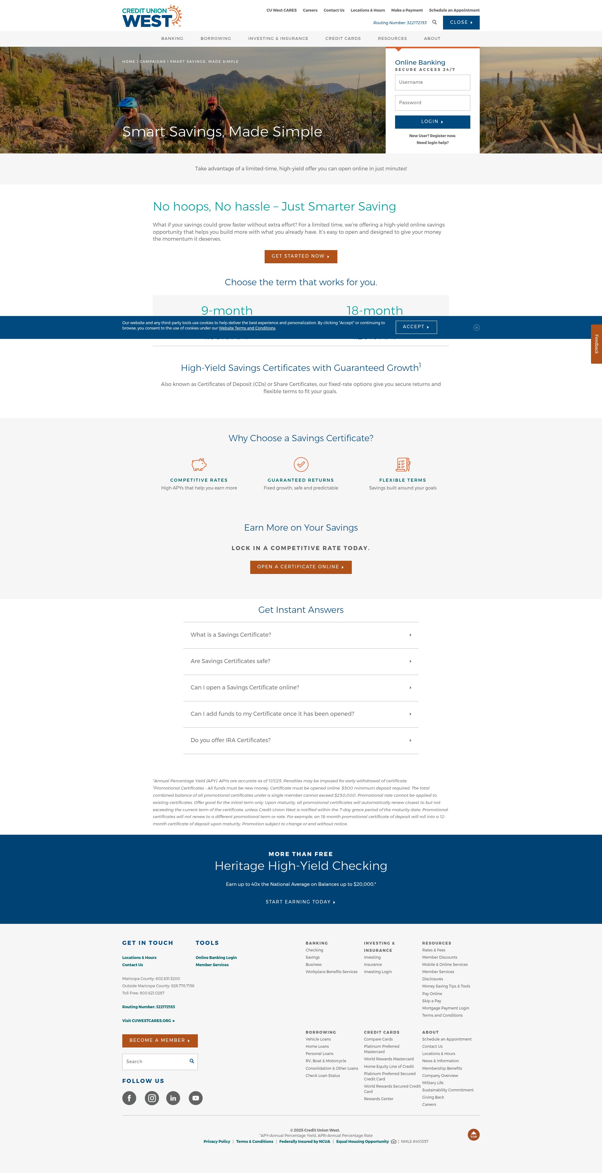 Landing Page