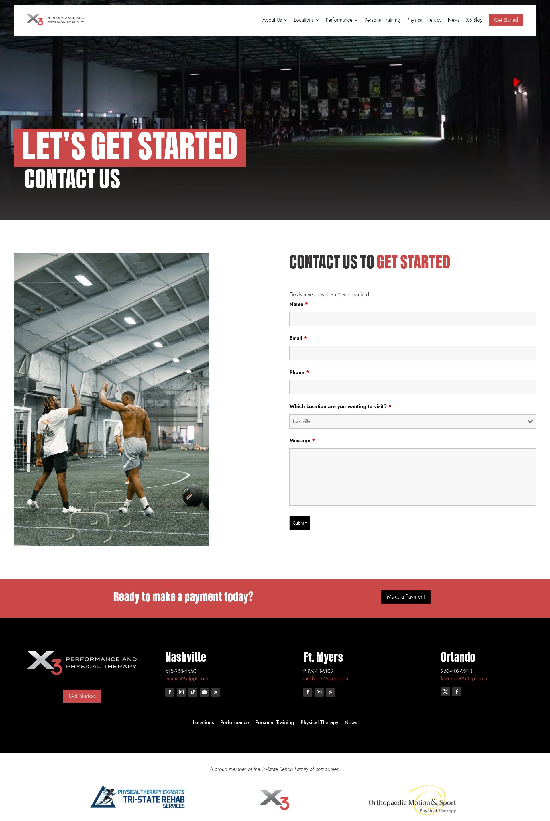 Landing Page