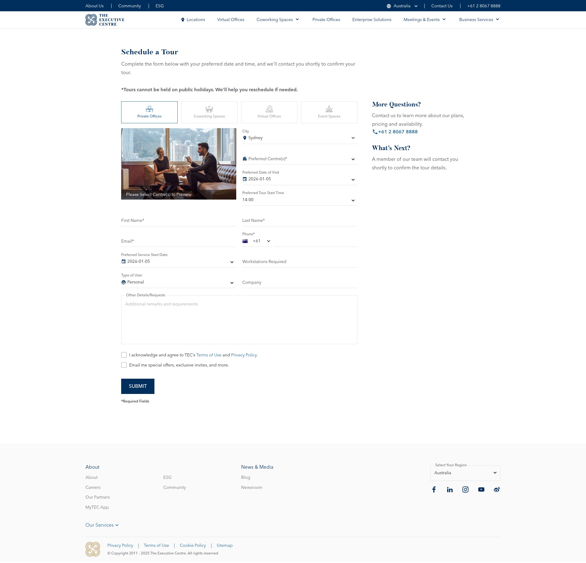 Landing Page