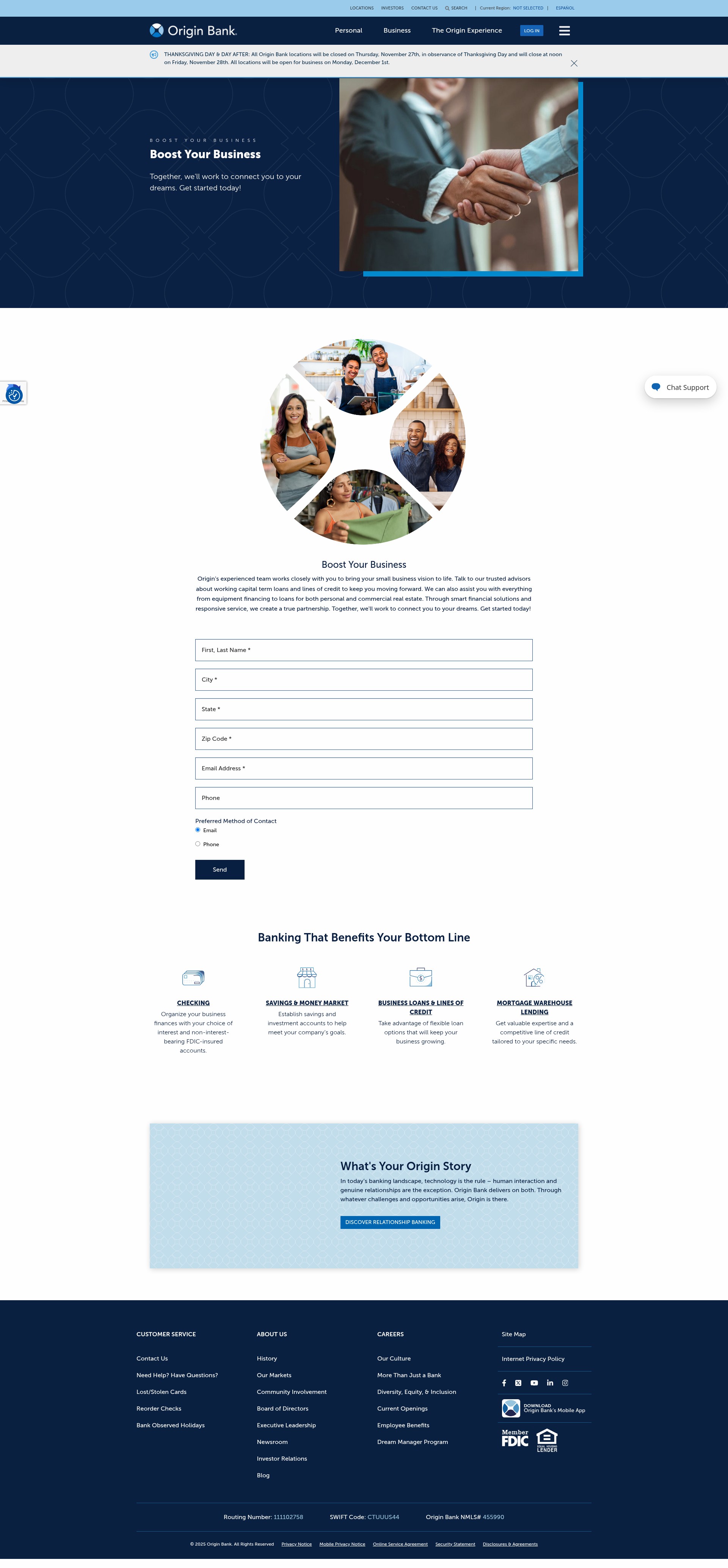 Landing Page