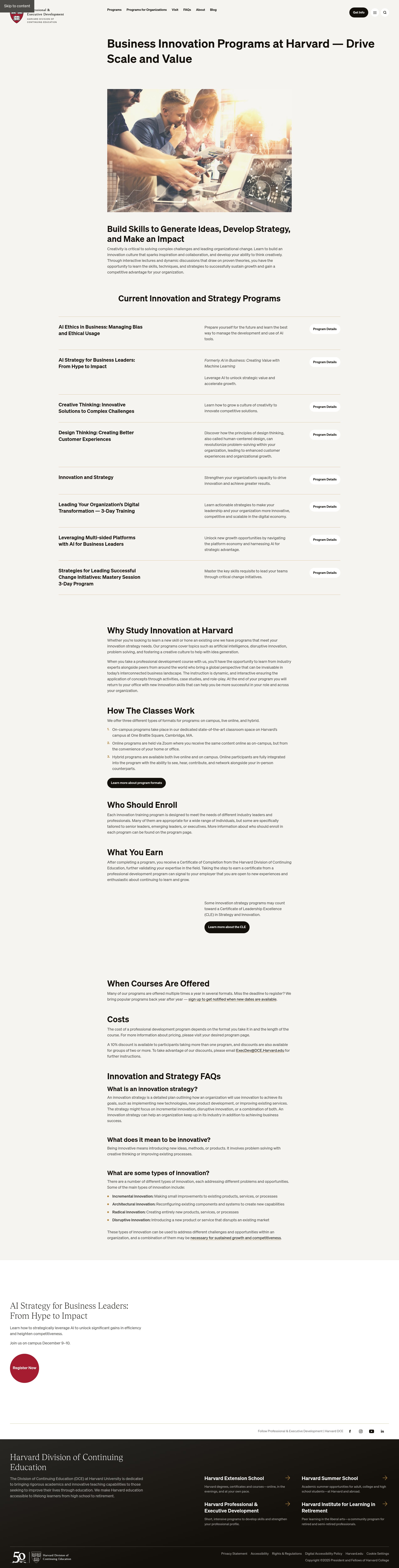 Landing Page